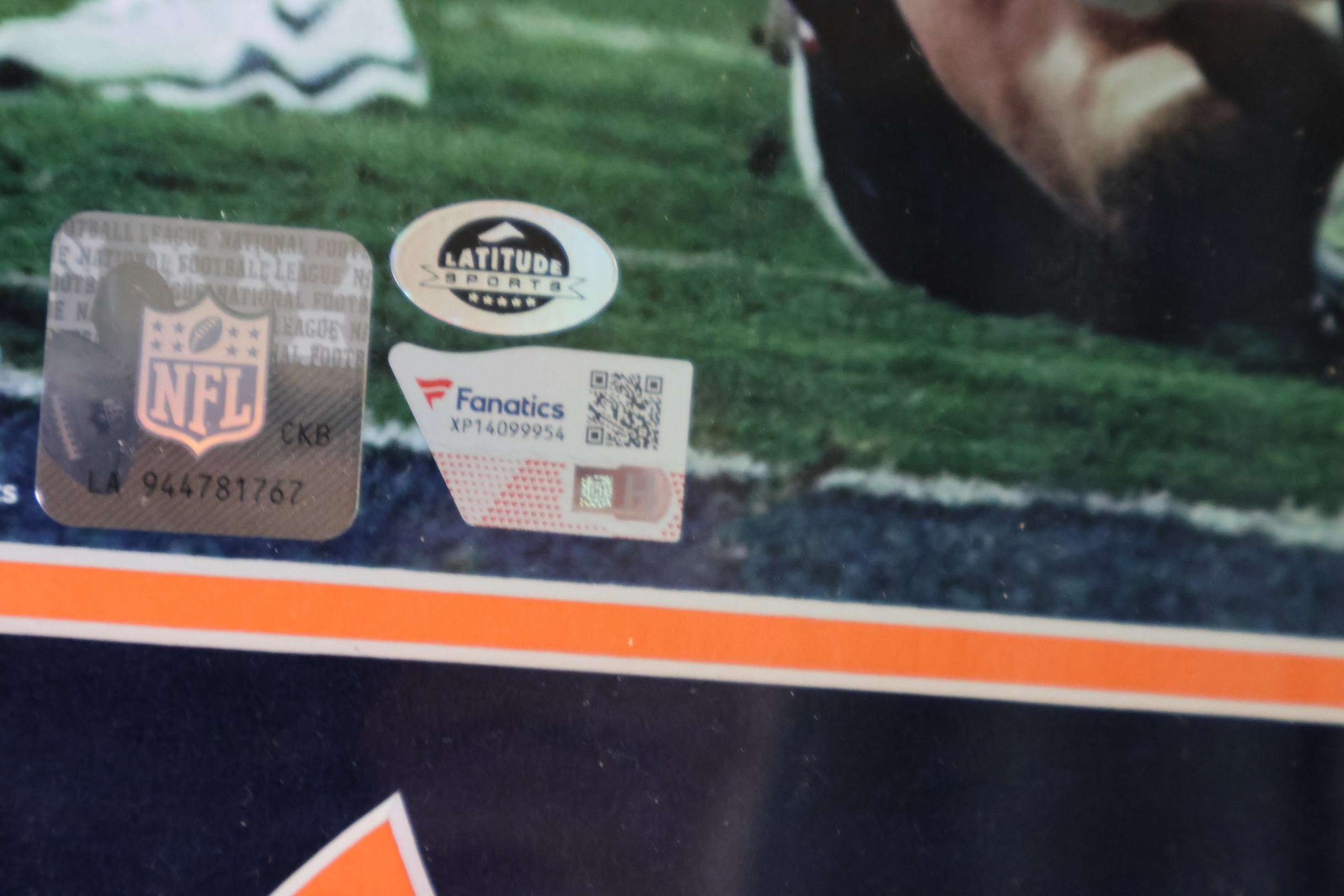 John Elway Autographed 8x10 SB XXXIII Deluxe Framed Fanatics COA