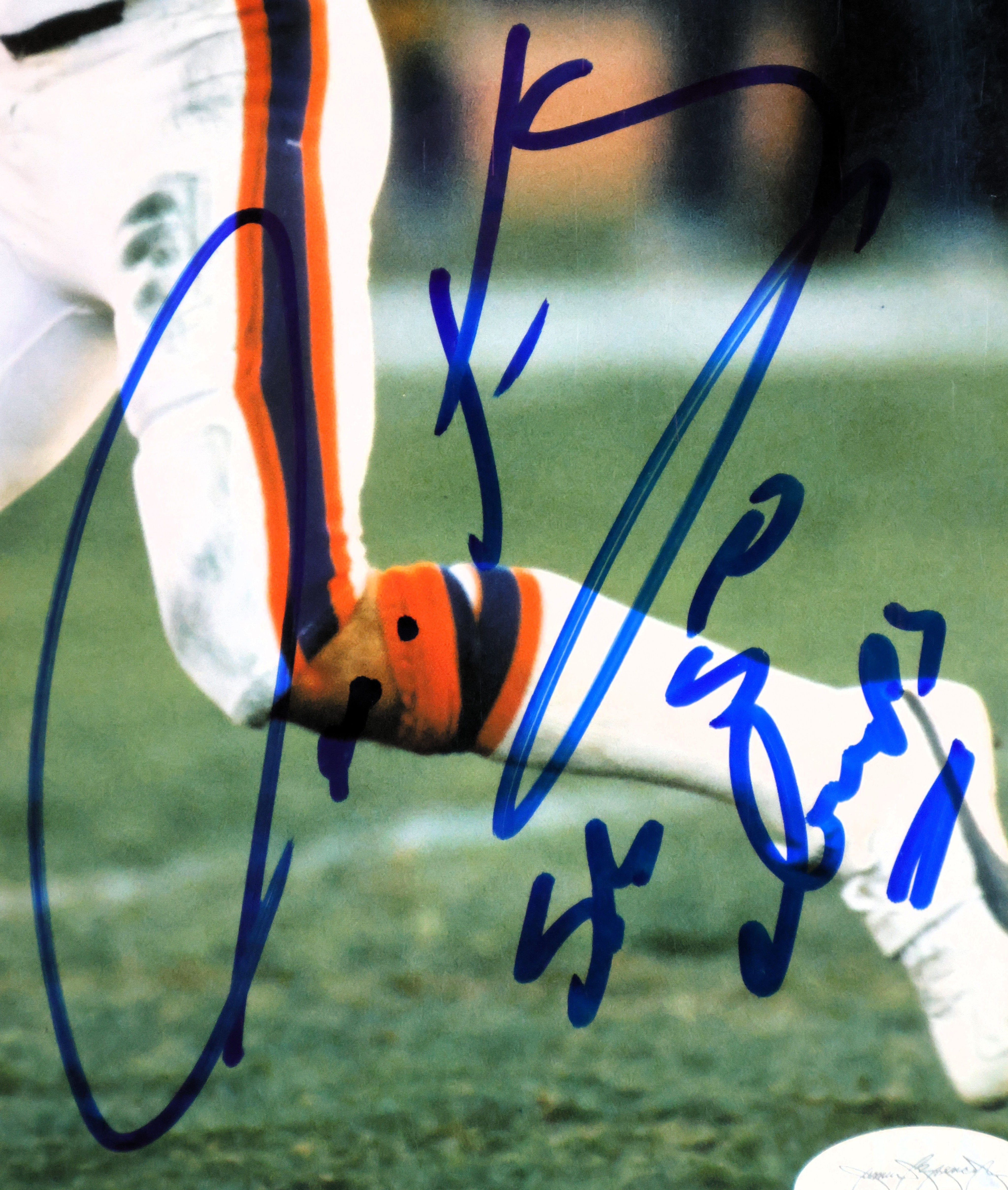 Gary Kubiak Autographed 8x10 Photograph Inscribed "SB Champs" (James Spence COA)