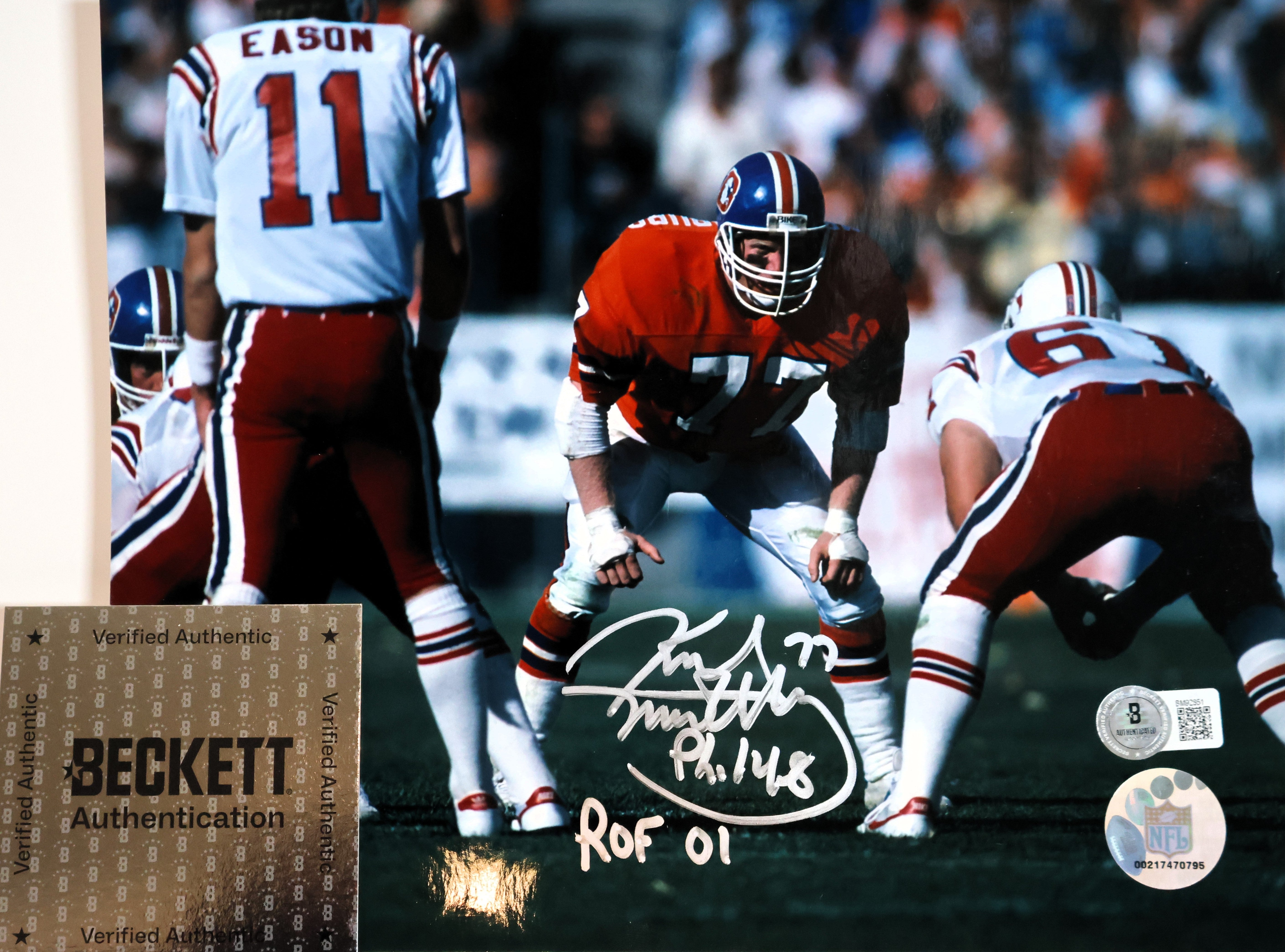Karl Mecklenburg Autographed 8x10 Photograph (Beckett COA)