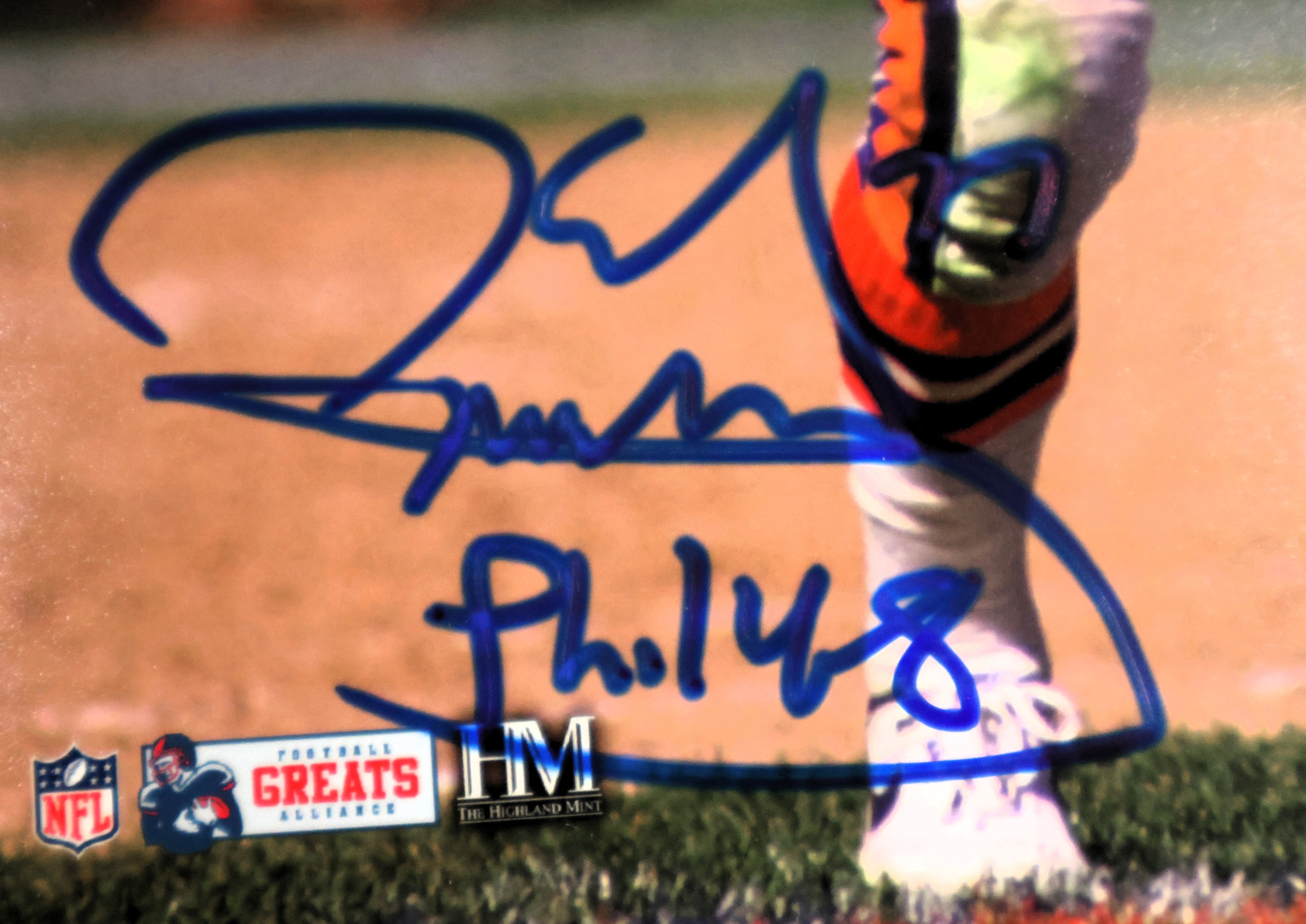 Karl Mecklenburg Autographed 8x10 Photograph Inscribed "ROF 01" (Beckett COA)