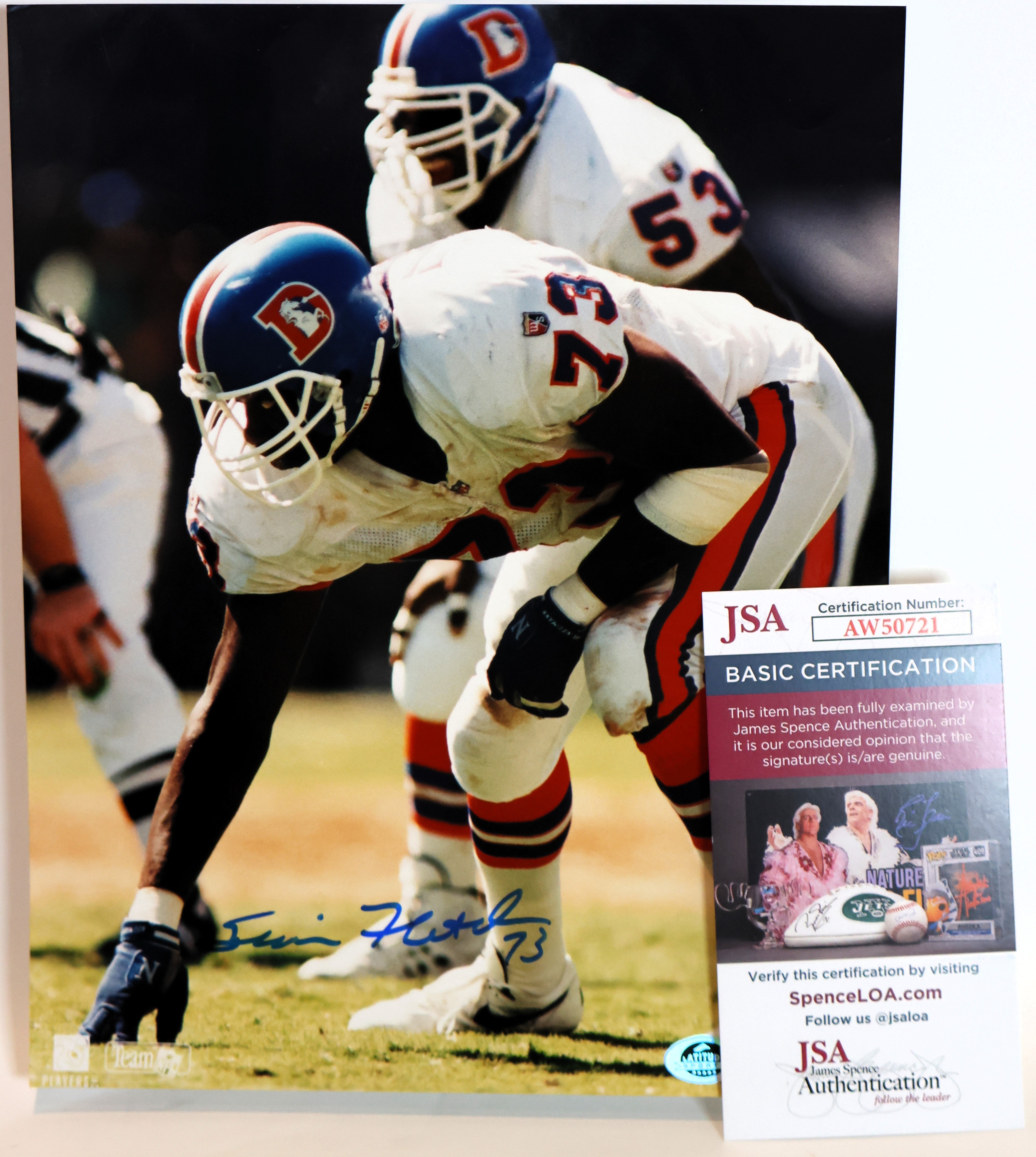 Simon Fletcher Autographed 8x10 Photograph (James Spence COA)