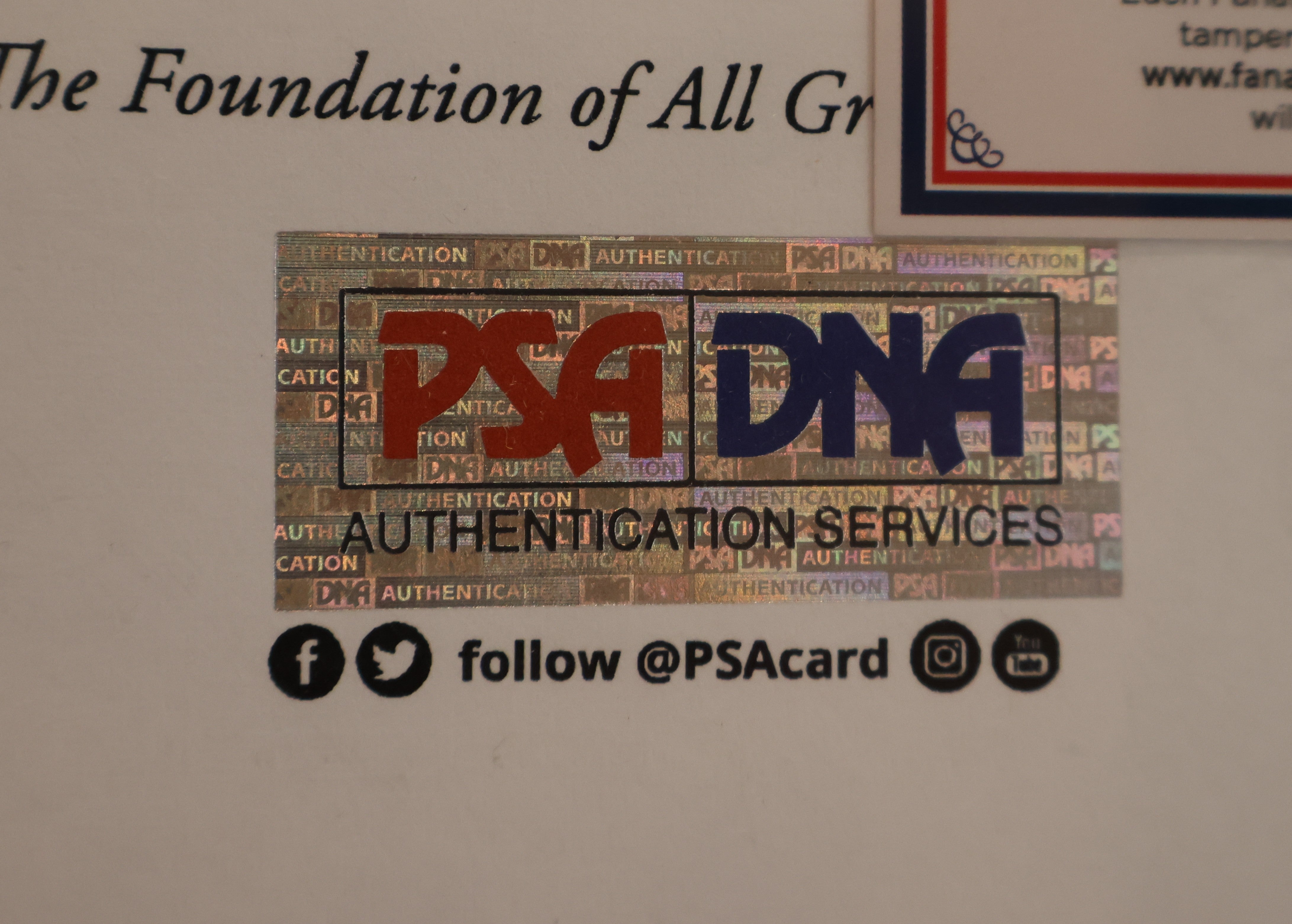 Mickey Mantle, Joe DiMaggio, Willie Mays, and Duke Snider Autographed 8x10 Photo