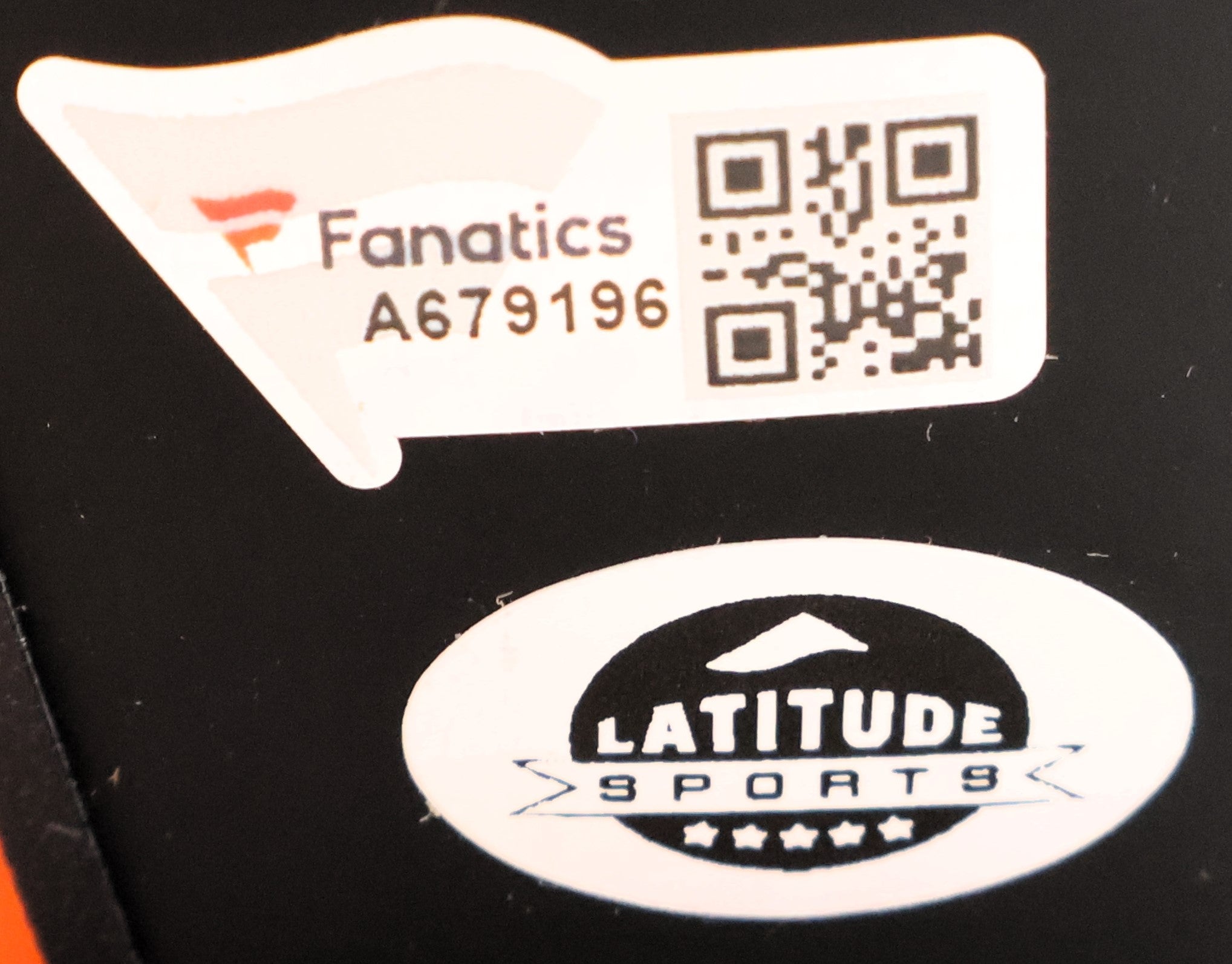 Peyton Manning Broncos Eclipse Replica Speed Helmet Fanatics COA