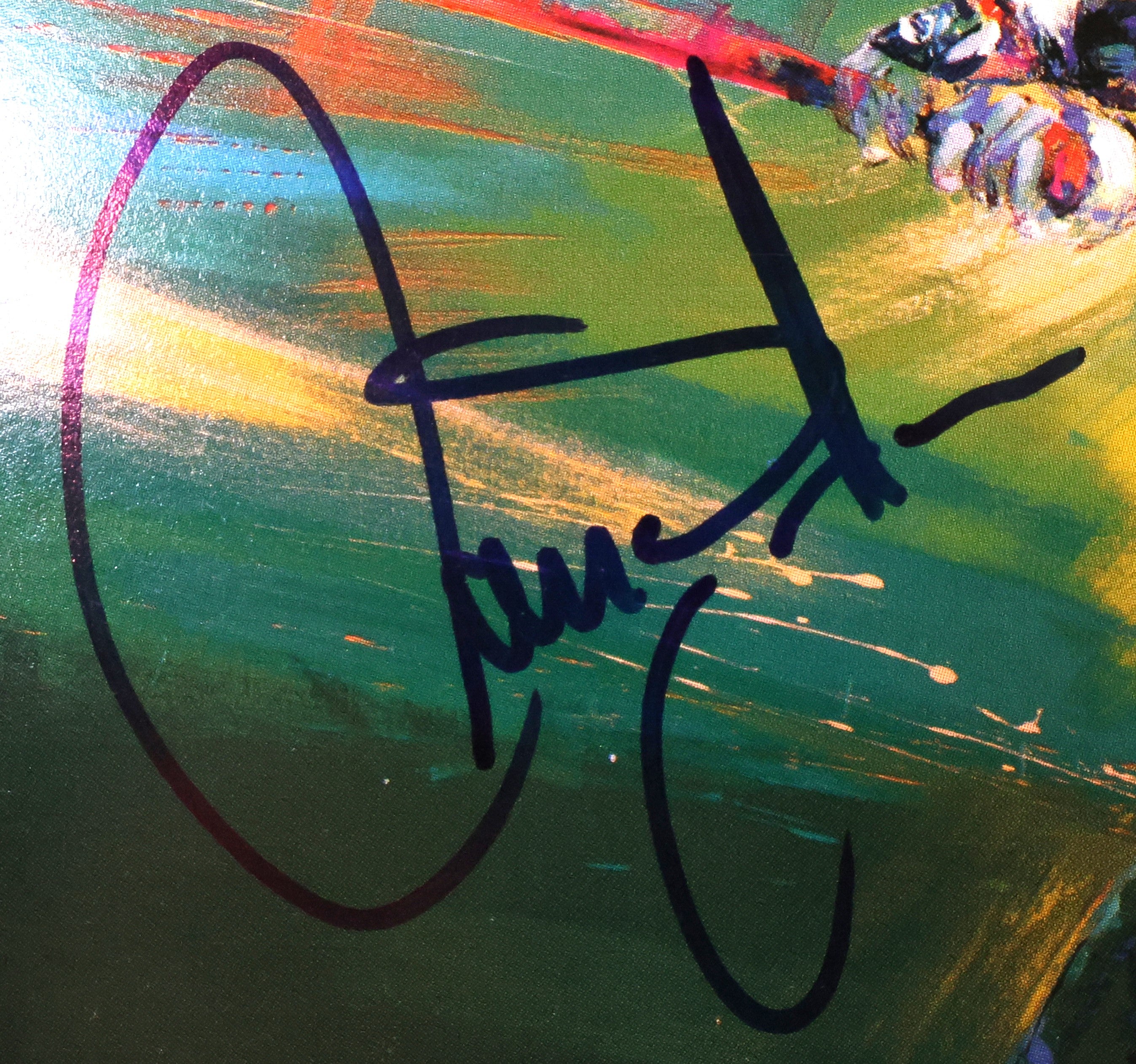 Malcom Farley 5x7 Art Print Signed by Larry Walker