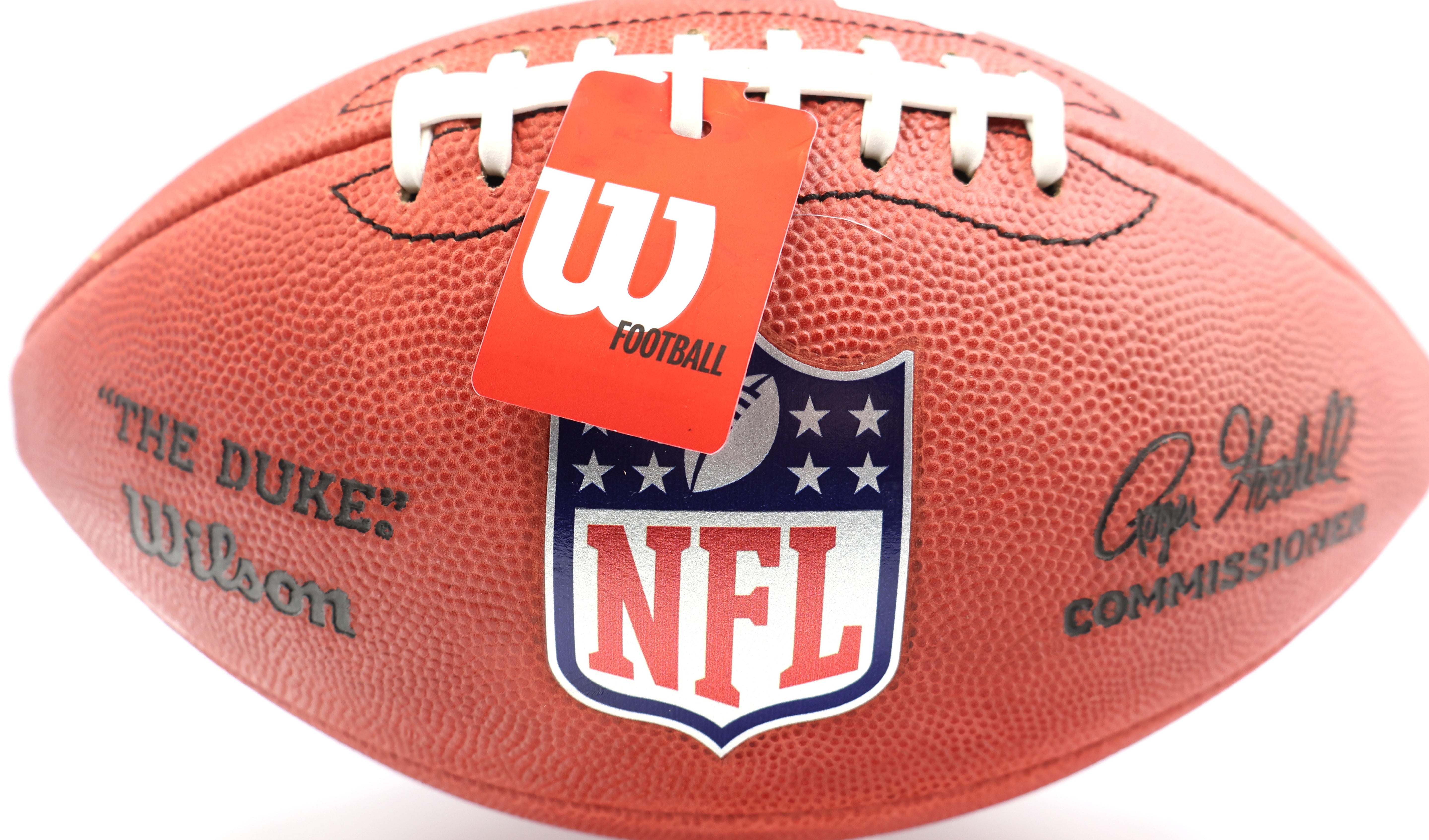 Bo Nix Autographed Wilson 'The Duke' NFL Game Ball - Beckett Certified