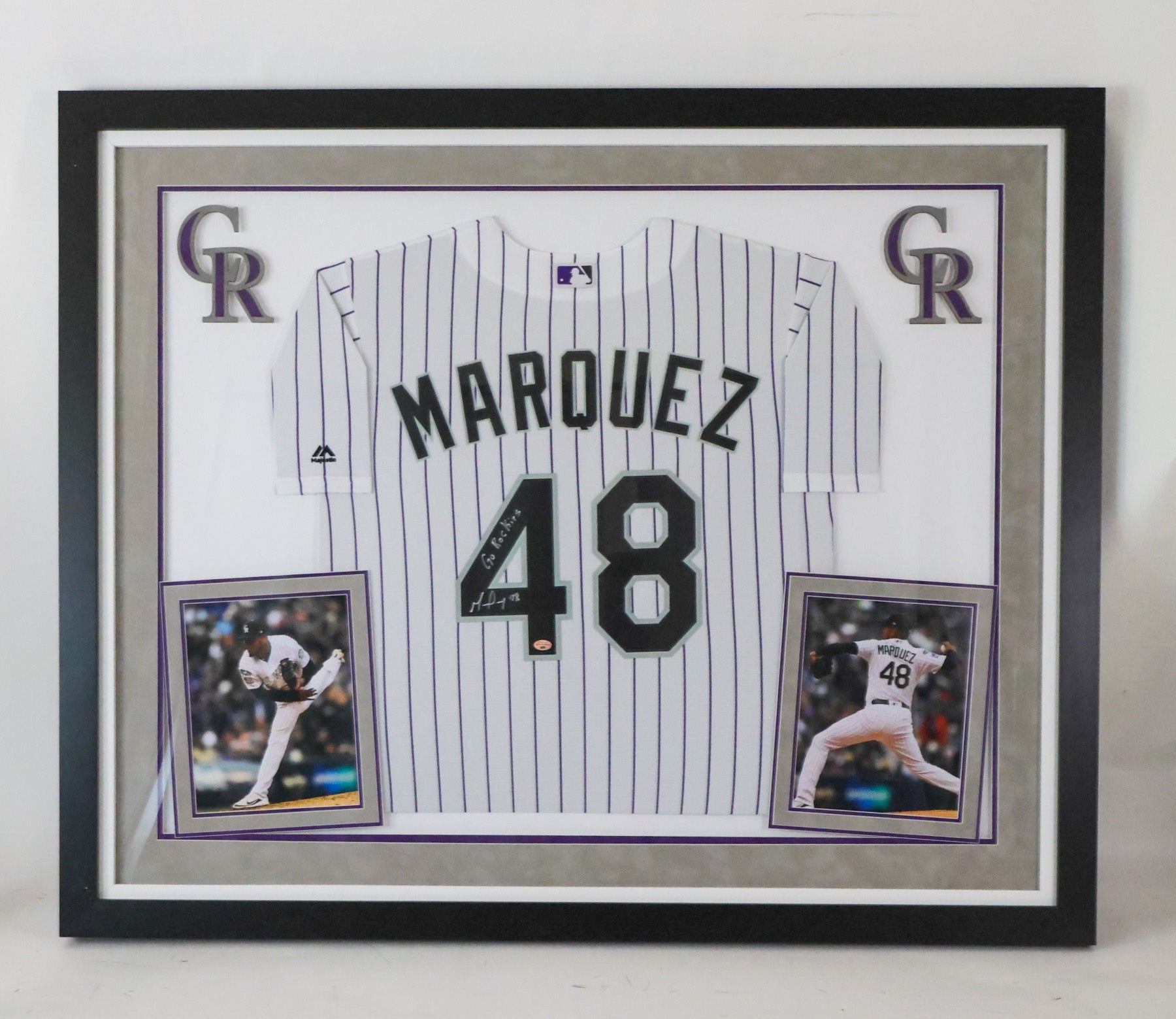 German Marquez Colorado Rockies Autographed Jersey - Latitude Sports Marketing