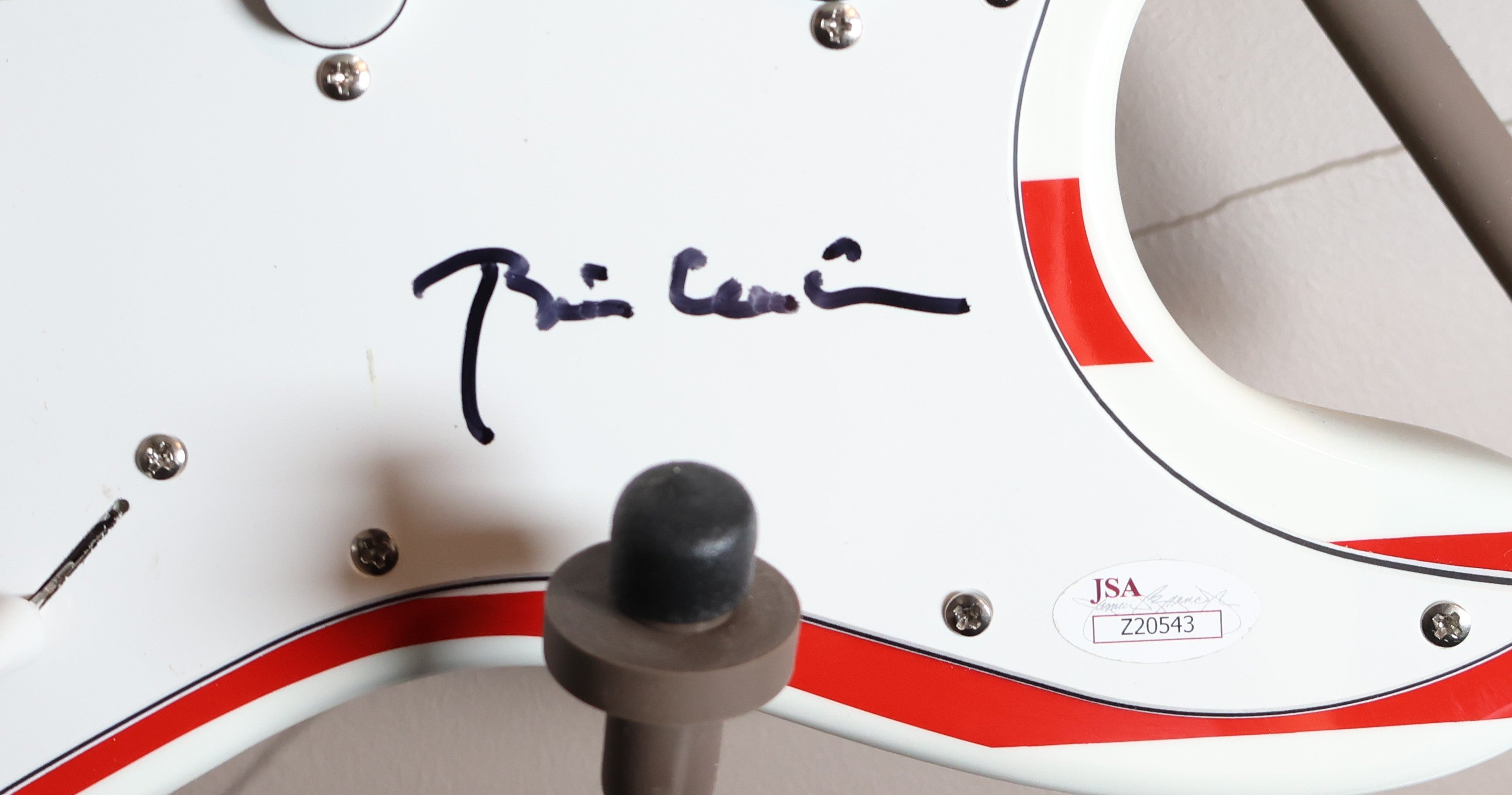 Bill Clinton Autographed Huntington Guitar (JSA)