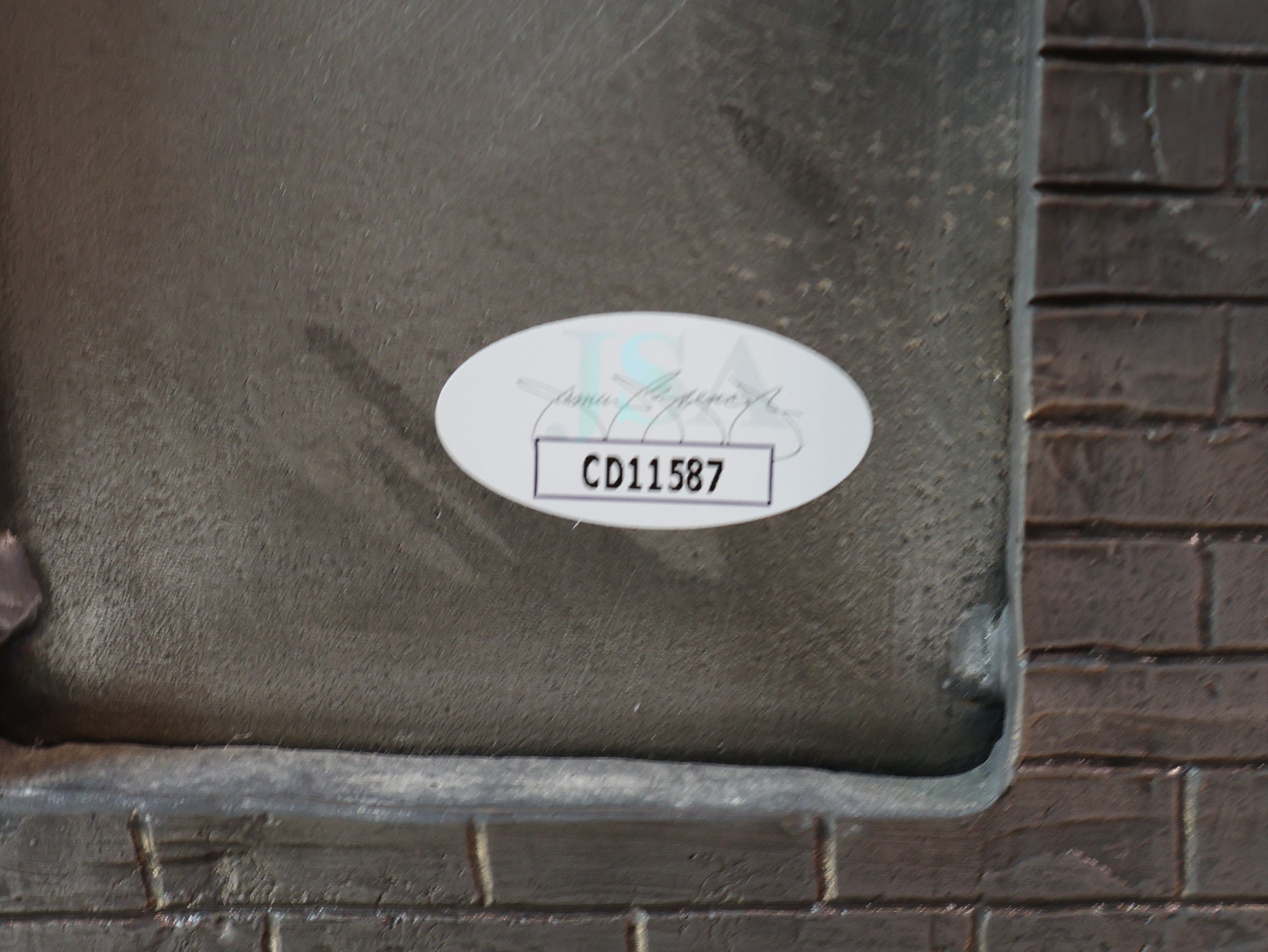 John Elway signed Michael Richer Pewter Statue JSA