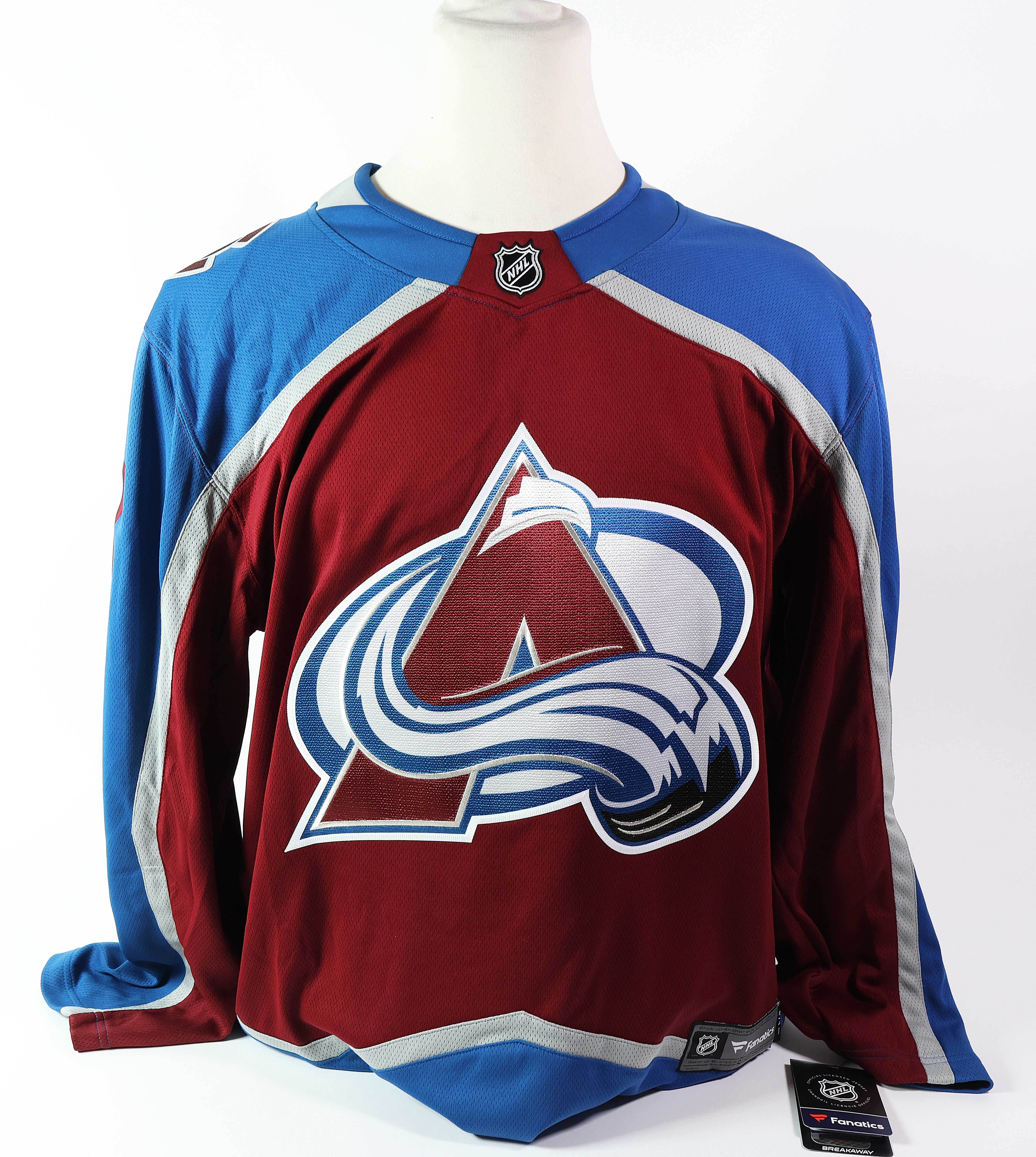 Cale Makar Autographed Avalanche Breakaway Jersey Fanatics COA w/ "2022 SC Champs" inscription