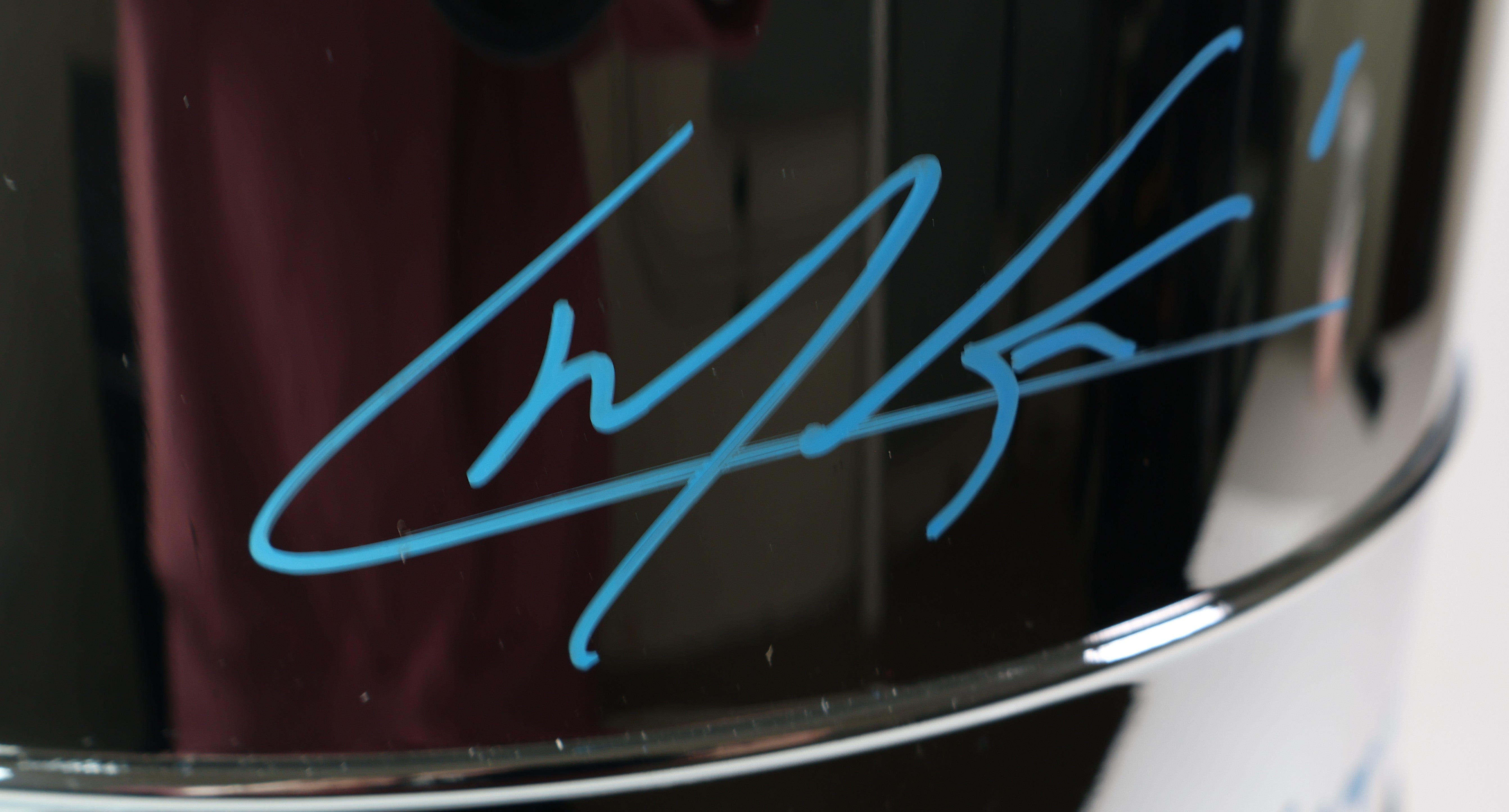 Cale Makar Autographed Replica Stanley Cup Trophy with 3 Inscriptions - 2022 Champions Edition