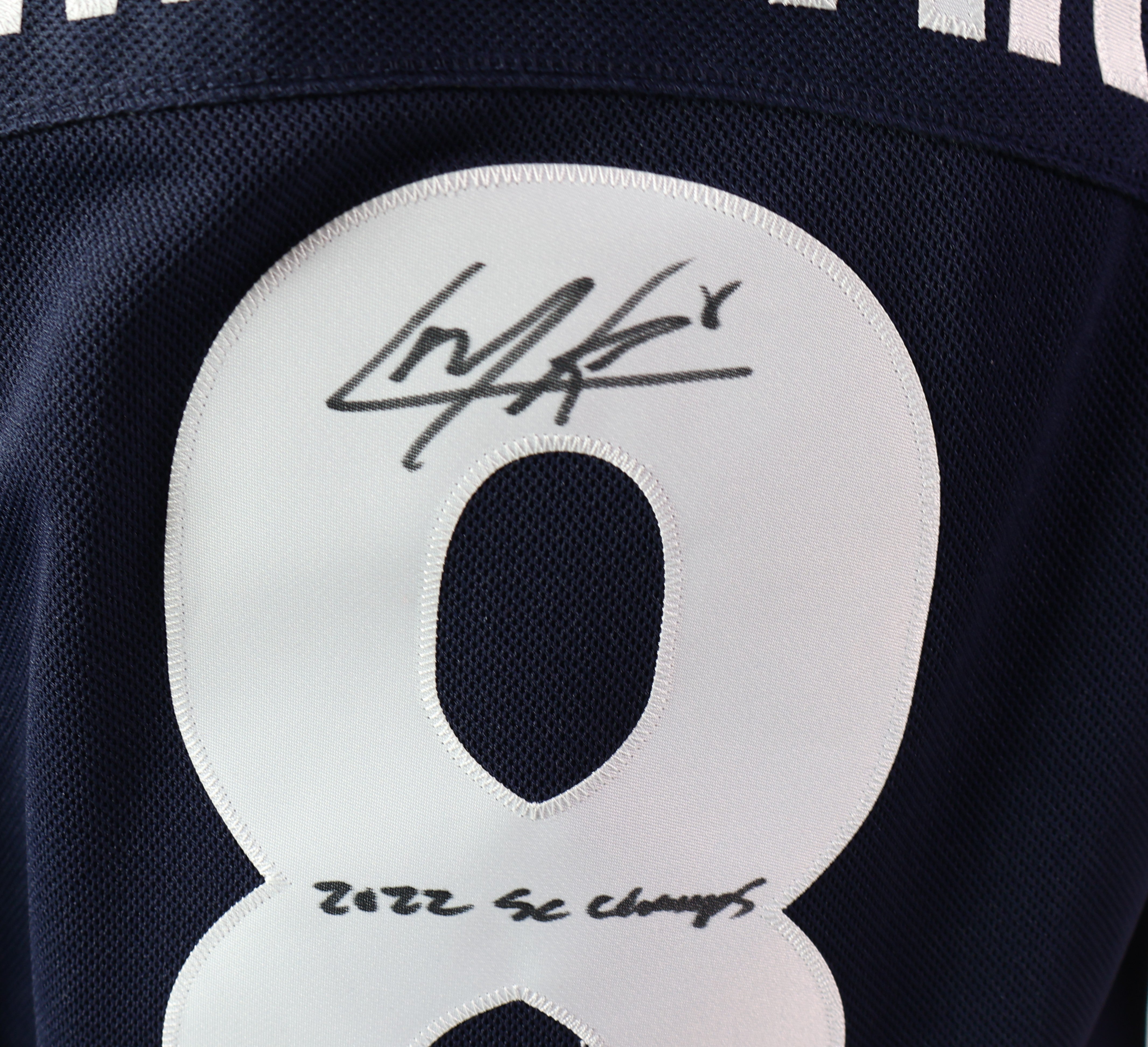 Cale Makar Premium Jersey Navy w/2 Inscriptions Fanatics COA