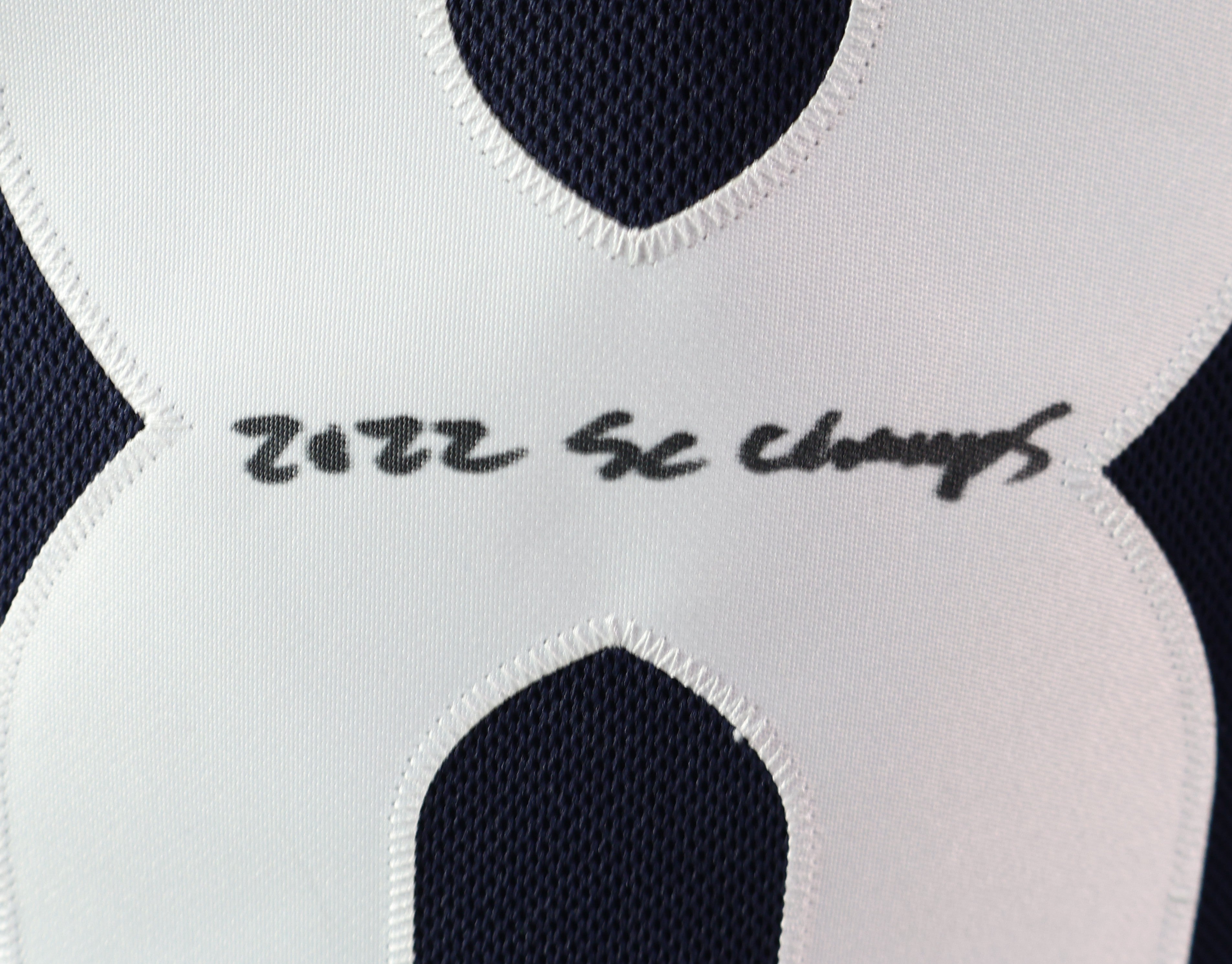 Cale Makar Premium Jersey Navy w/2 Inscriptions Fanatics COA