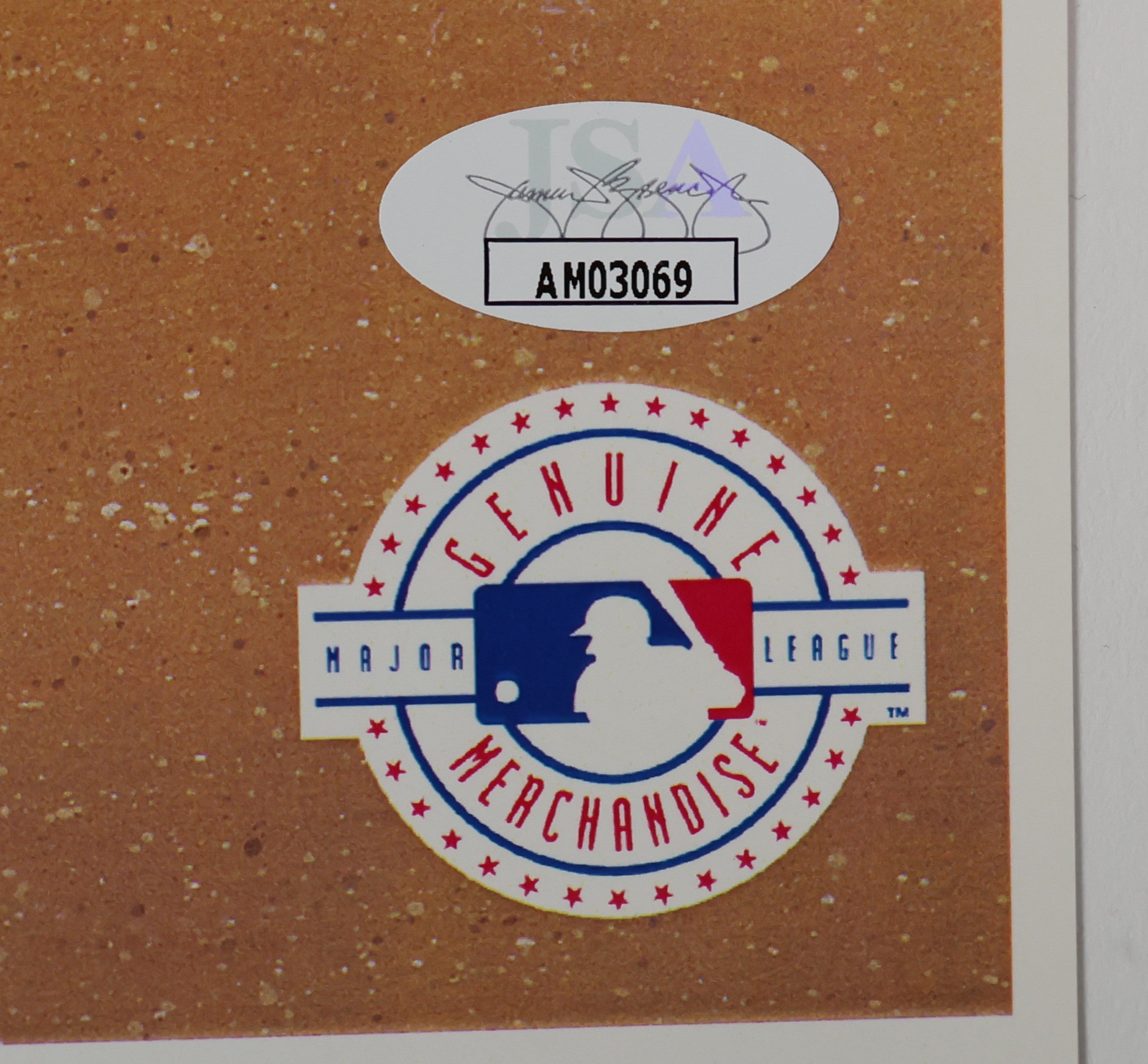 Bill Mazeroski Autographed/Inscribed HOF 2001 Looney Tunes Print JSA COA