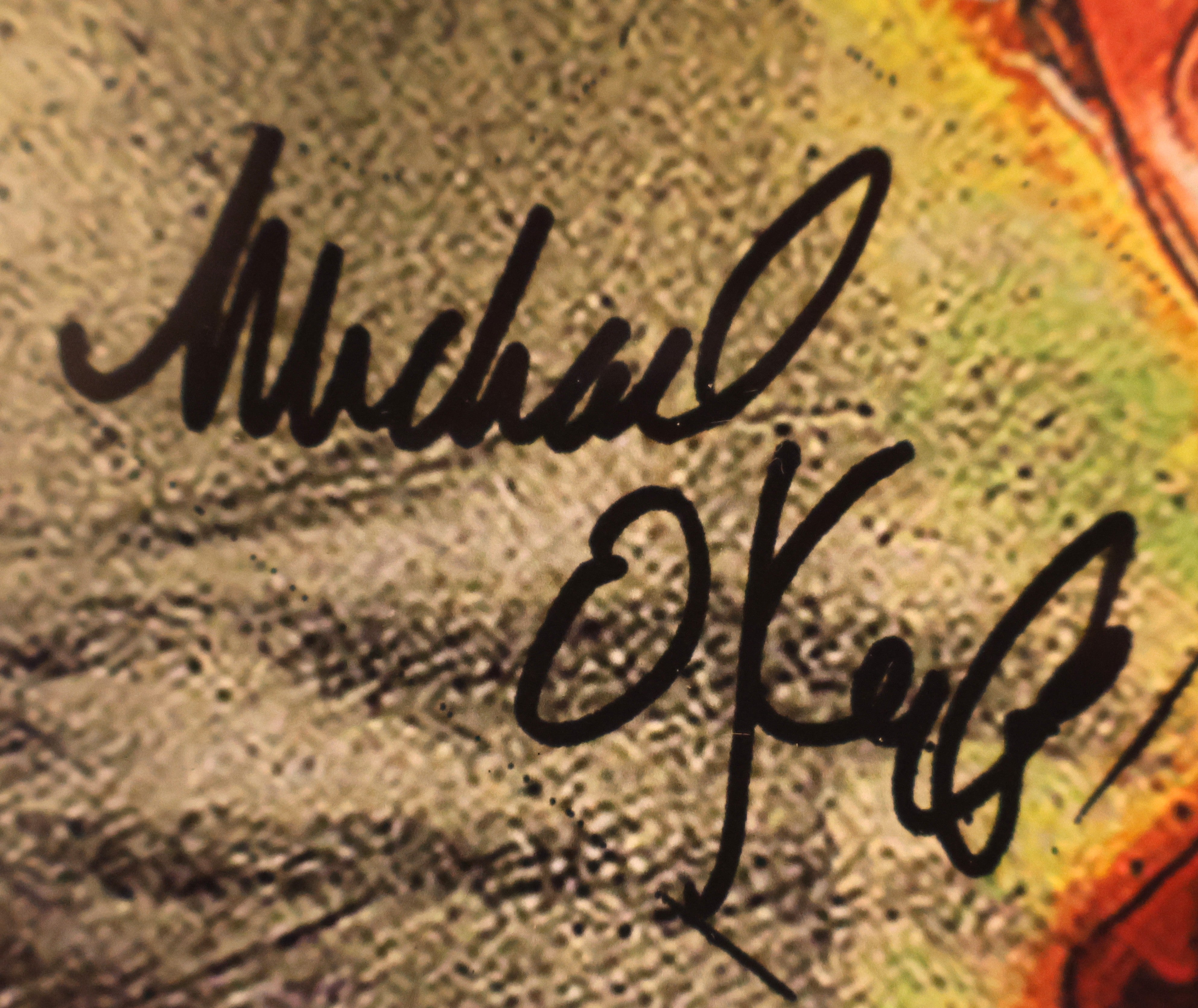 Caddyshack Six Facsimile Signatures 31.5"x21.5" Framed "The Snobs Against the Slobs"