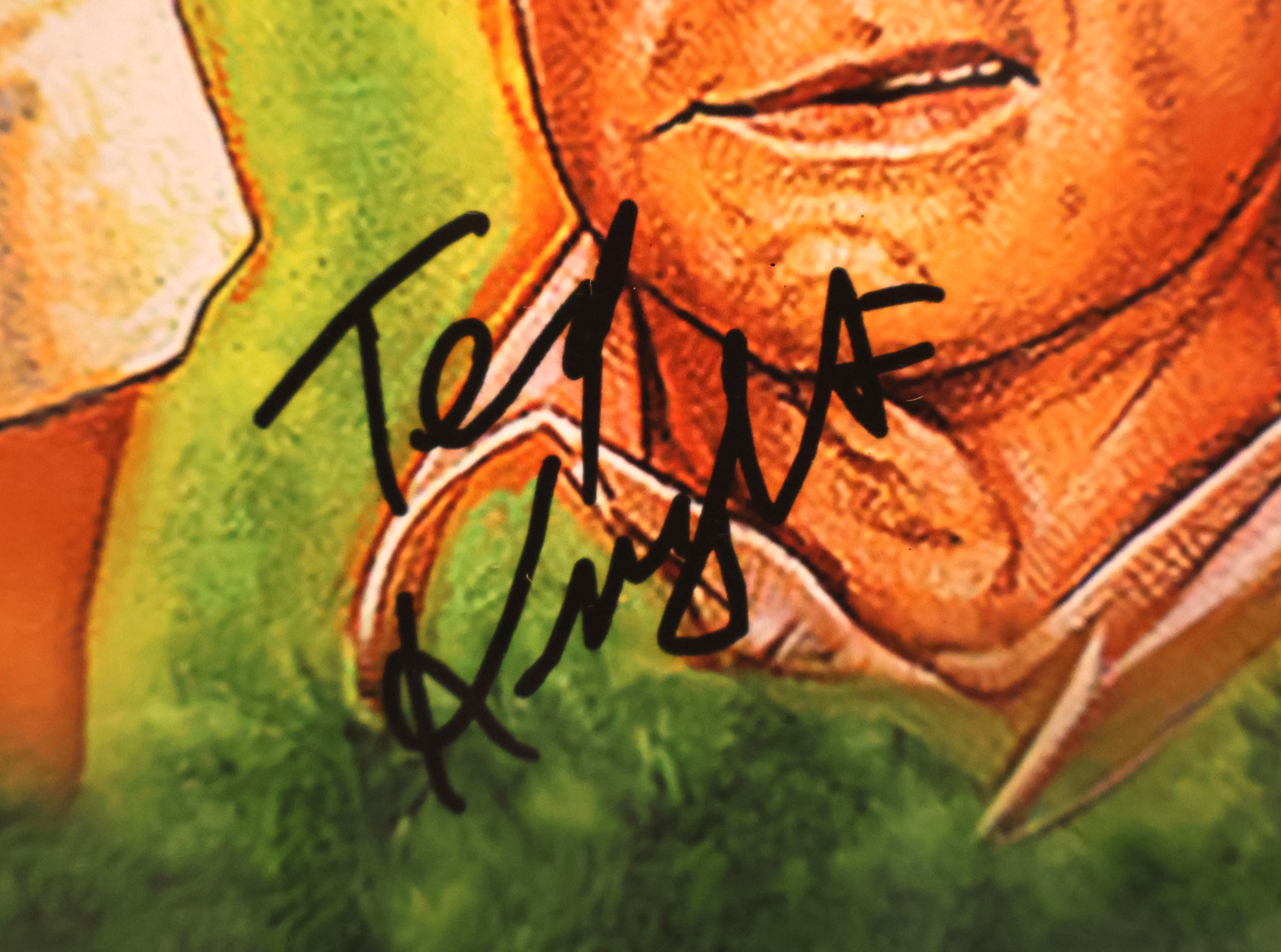 Caddyshack Six Facsimile Signatures 31.5"x21.5" Framed "The Snobs Against the Slobs"