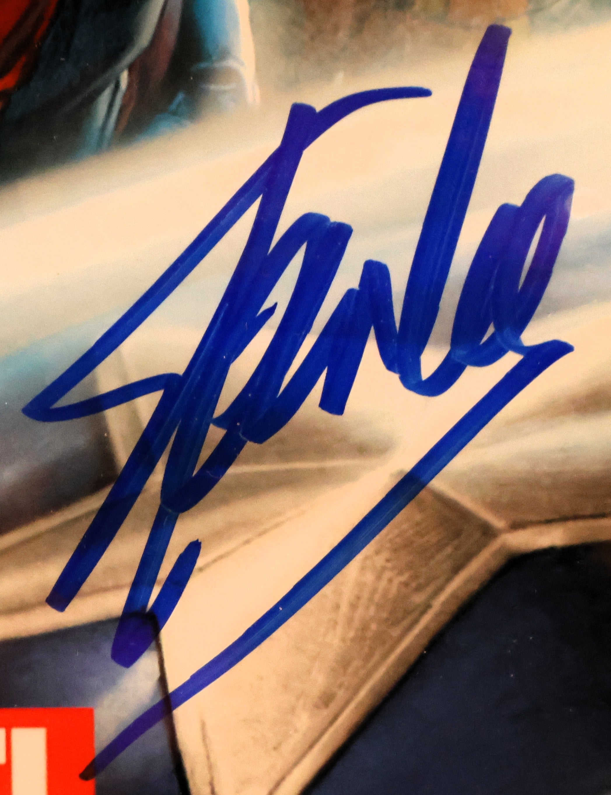 Stan Lee Signed Avengers Framed Photo 27.5"x24"