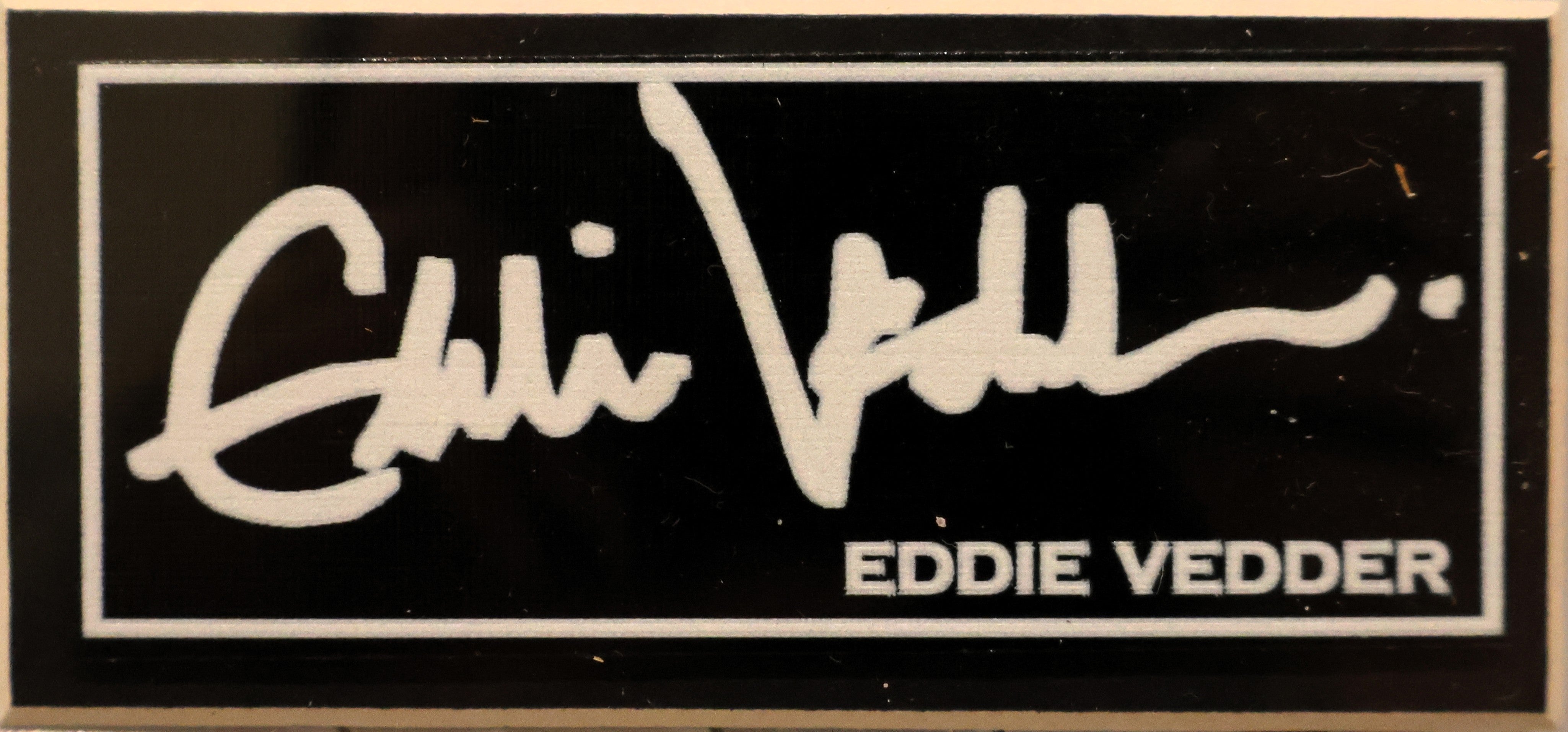 Pearl Jam Record Laser Engraved Replica Signature Framed