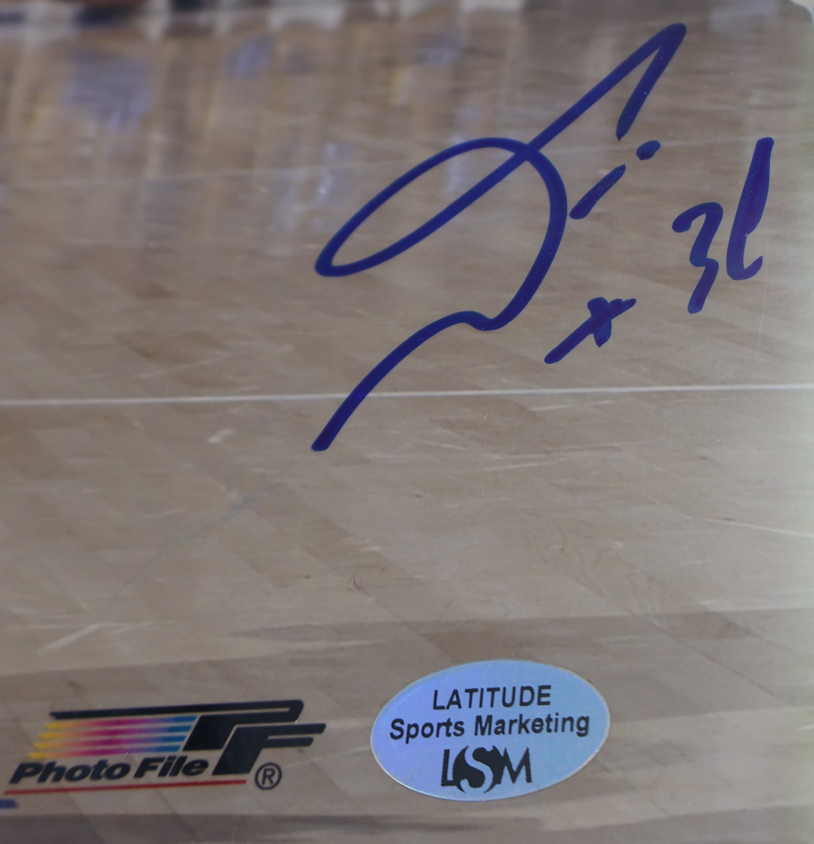 Nene Denver Nuggets Autographed 8"x10" Photo