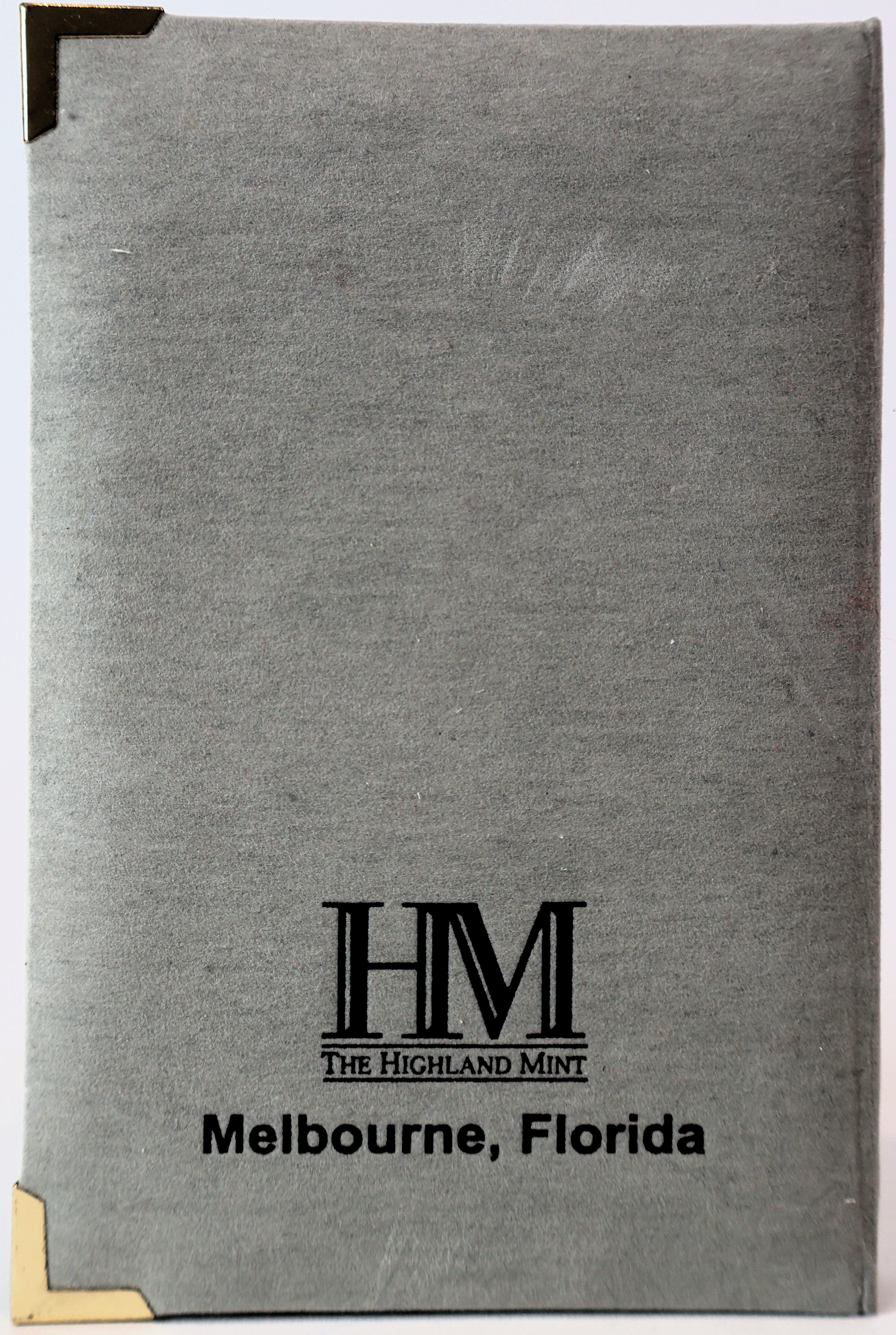 Highland Mint Oficial Game Coin Book 6.5"x4" Super Bowl XLVIII Authenticated