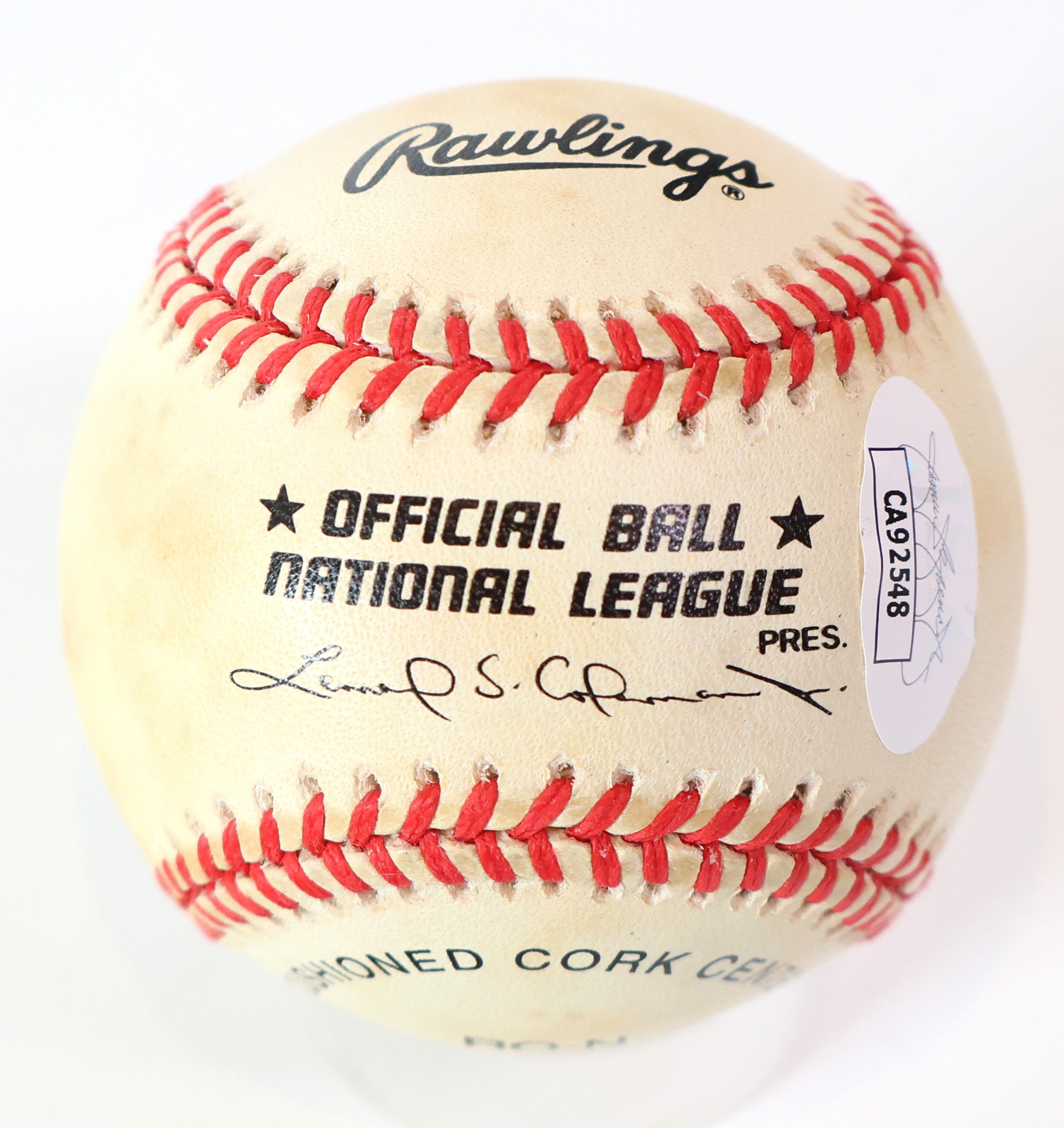 Tsao Chin Hui Autographed Official National League Baseball JSA COA