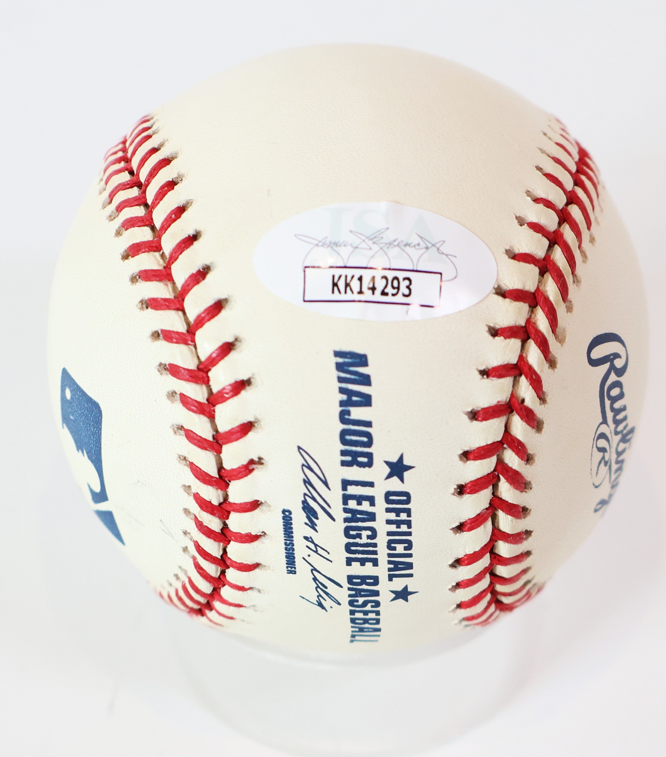 Warren Spahn Autographed Official Major League Baseball JSA COA