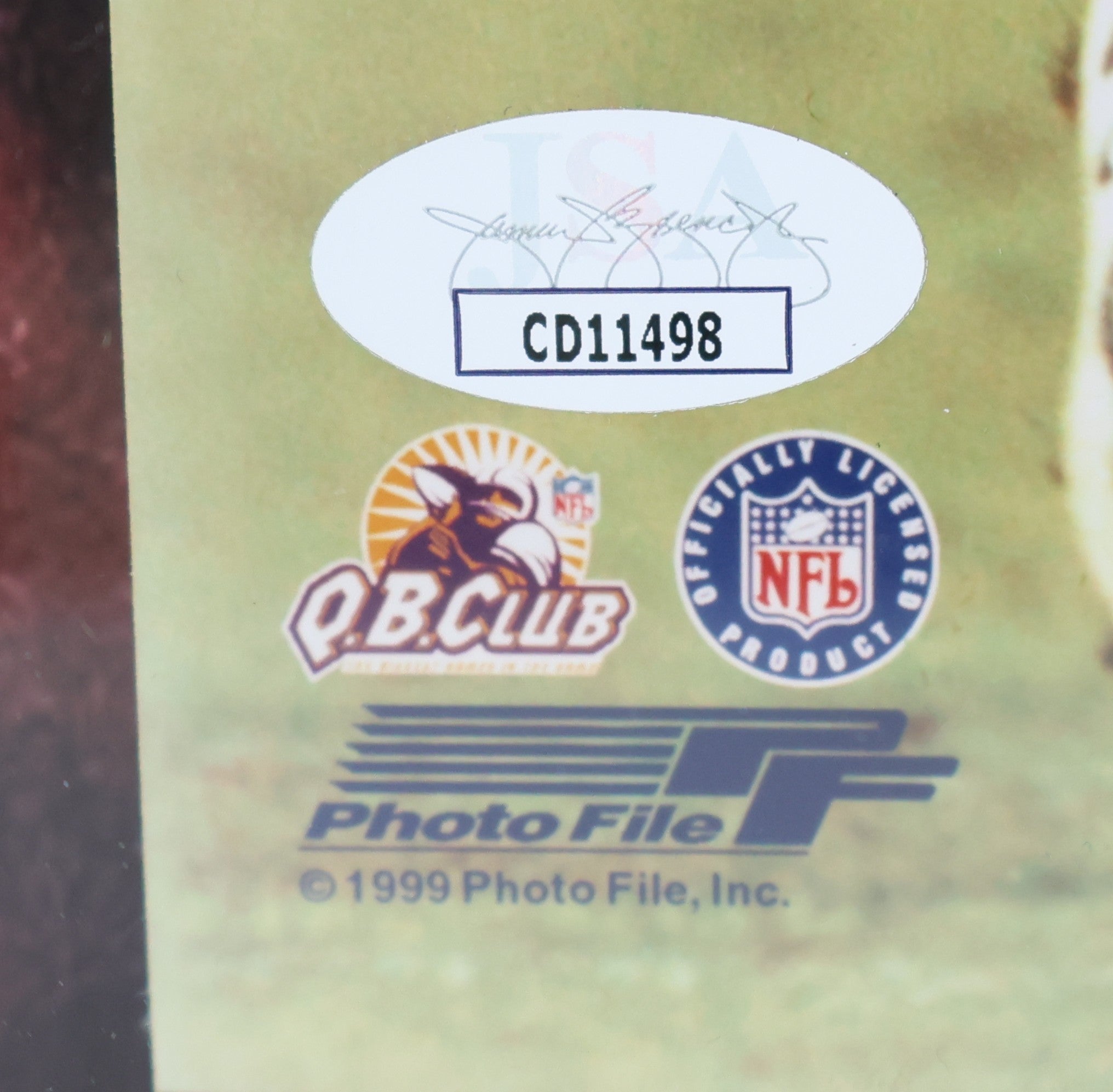 Terrell Davis Autographed Inscribed "HOF 17" Framed 8x10 Photo JSA COA