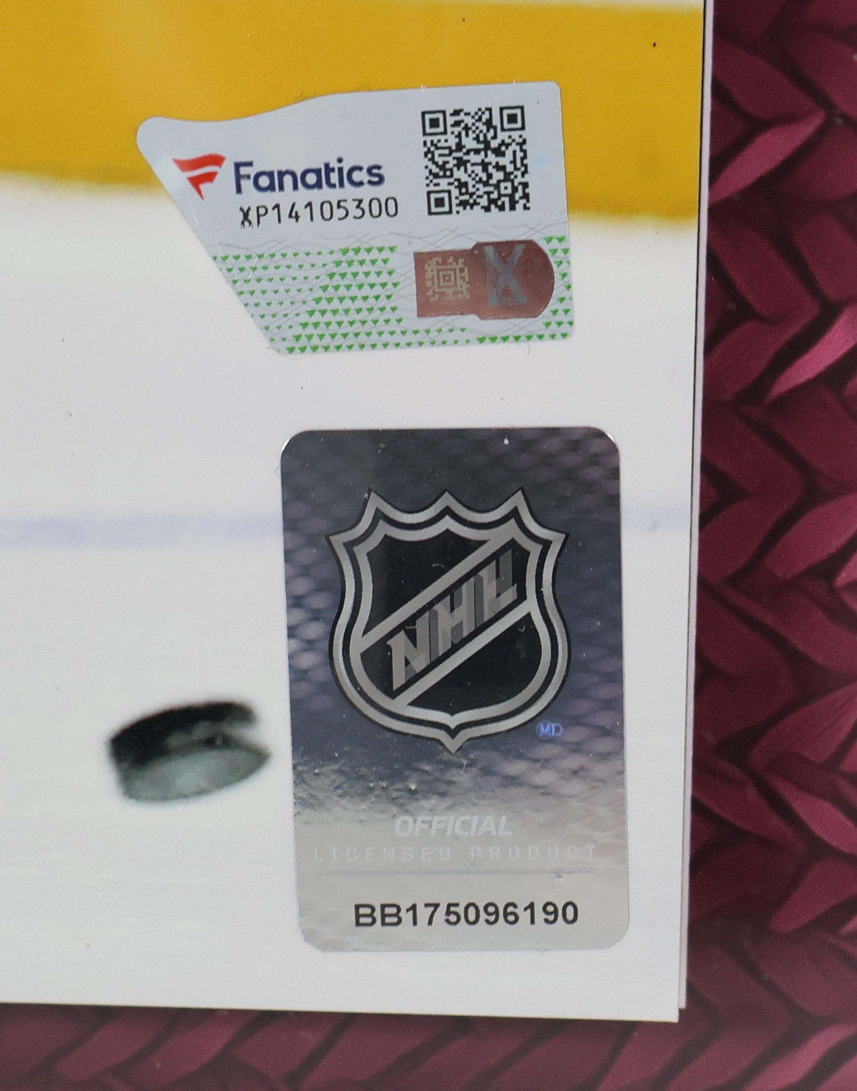 Cale Makar Autographed Inscribed "100th Goal 1/18/25" 8x10 Photo FANATICS COA