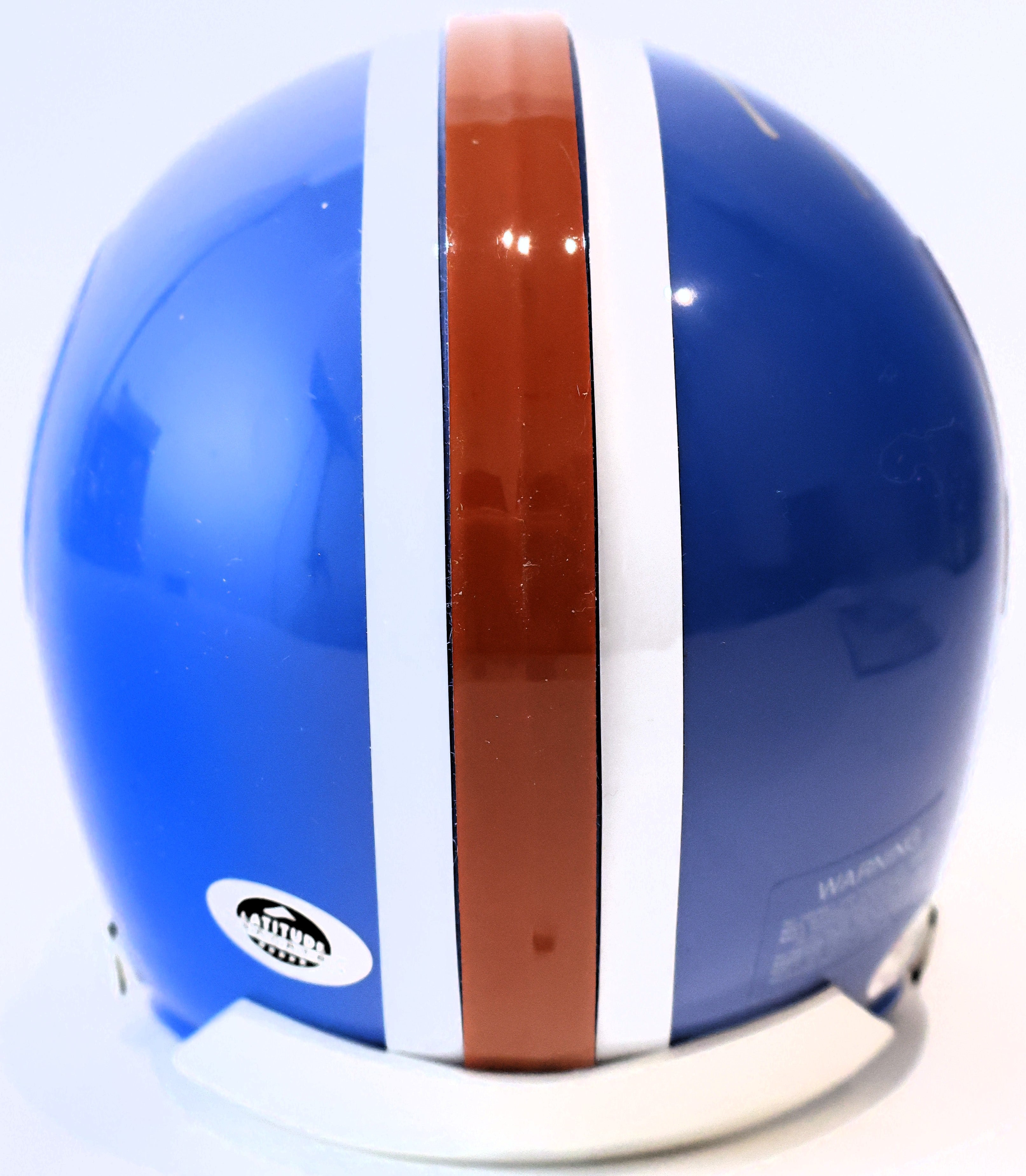 Rich Jackson Autographed Mini Helmet Inscribed "ROF 87" LSM COA