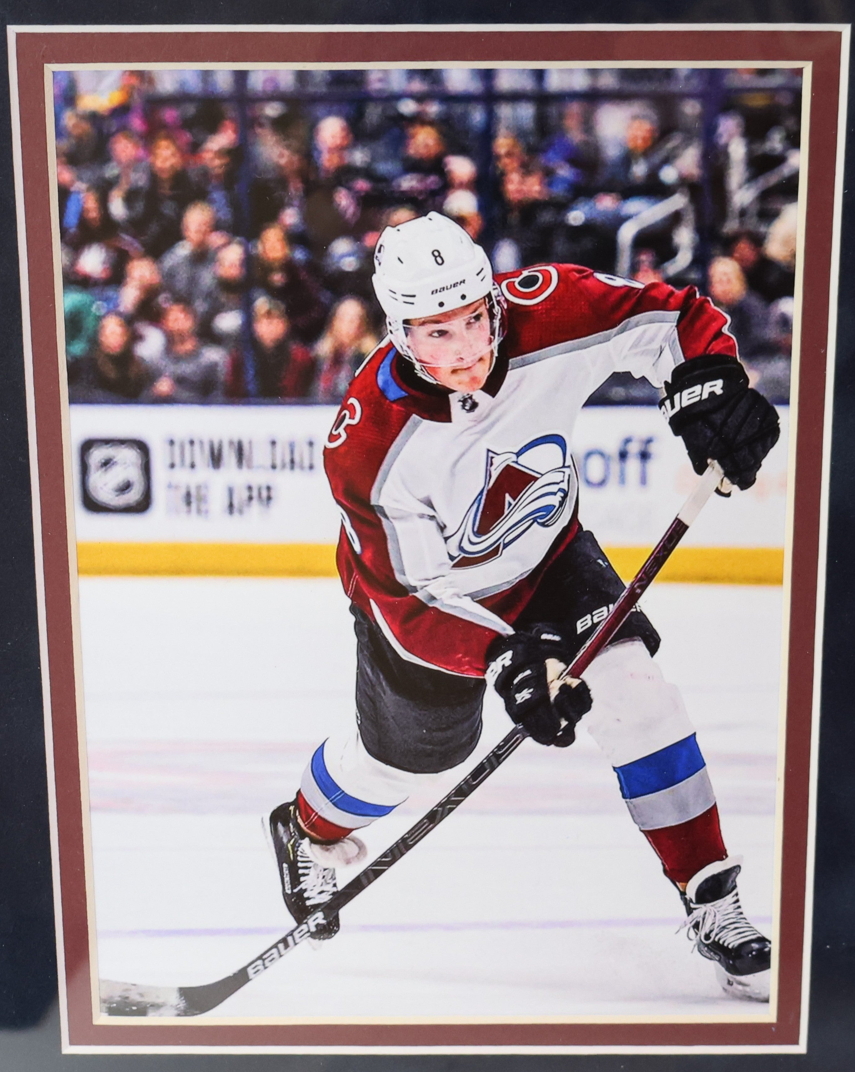 Cale Makar Autographed Framed Jersey Inscribed "2022 SC Champs" and "2022 Conn Smythe" Fanatics COA