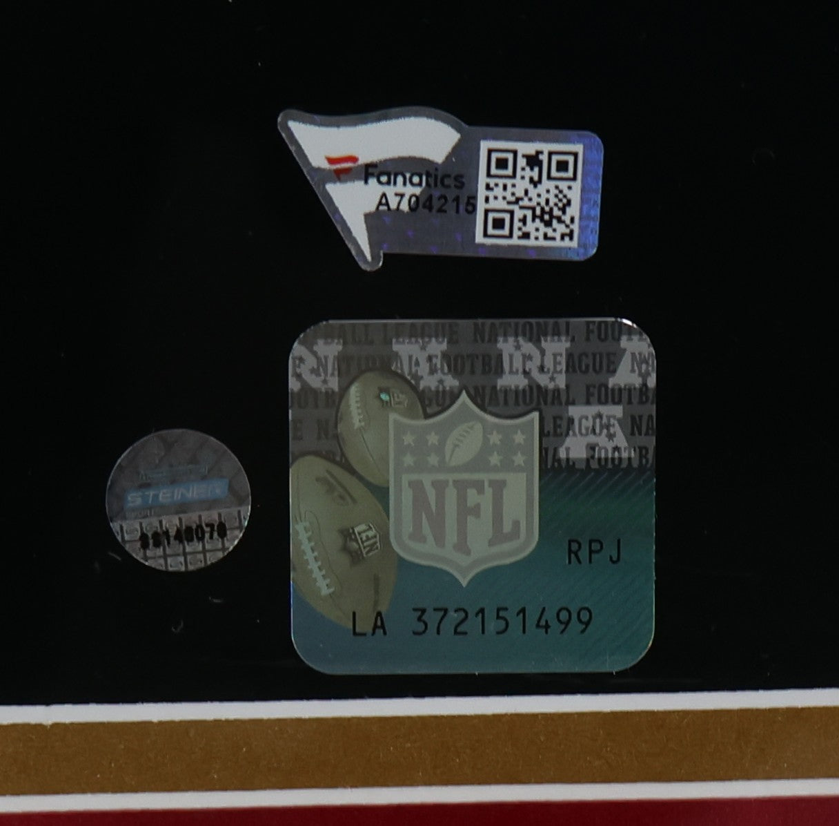 Joe Montana Inscribed Autographed 16x20 Framed Photo Fanatics COA