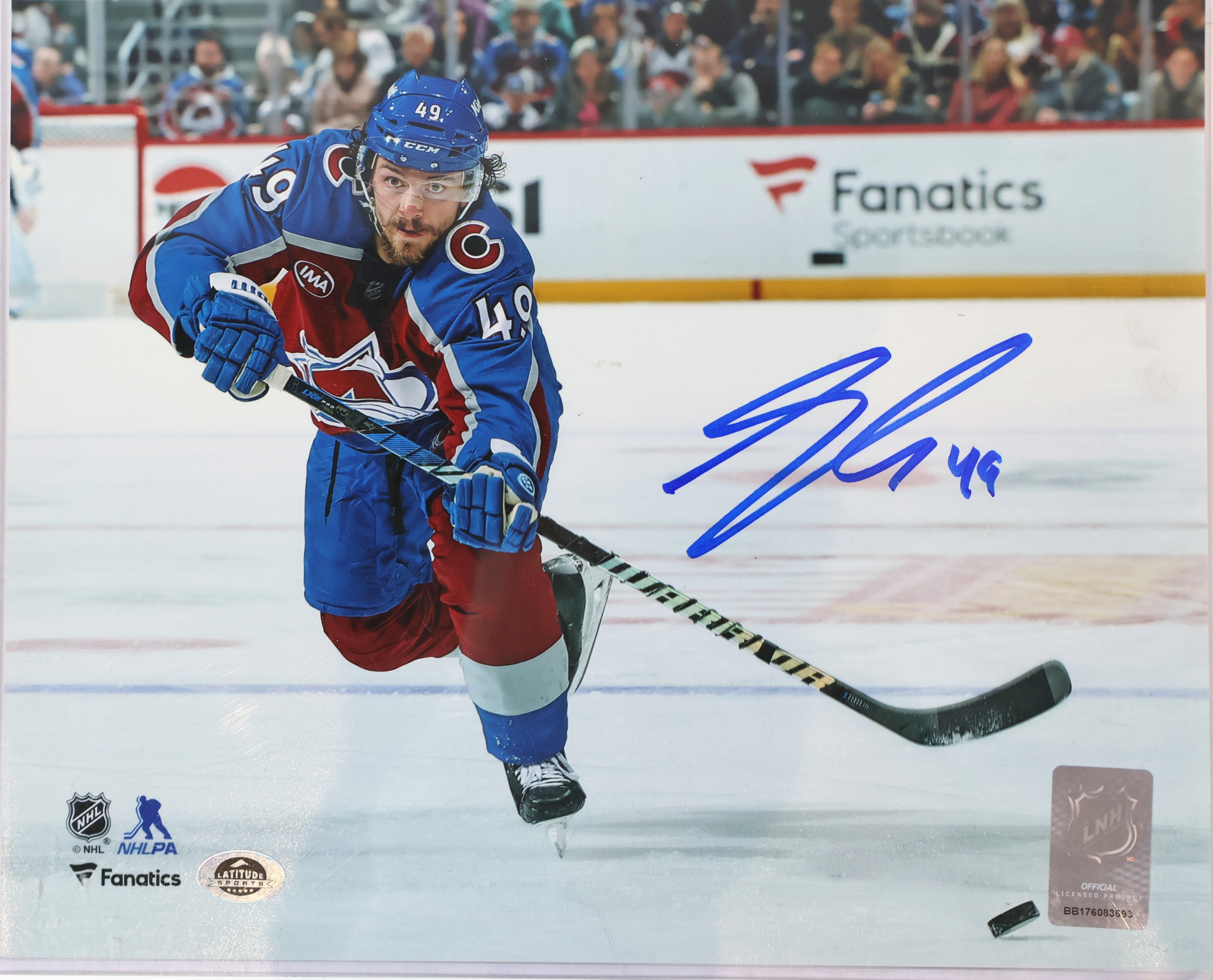 FATHER'S DAY SPECIAL - Avalanche Photo Package! 4 Autographed 8x10 (images may vary)
