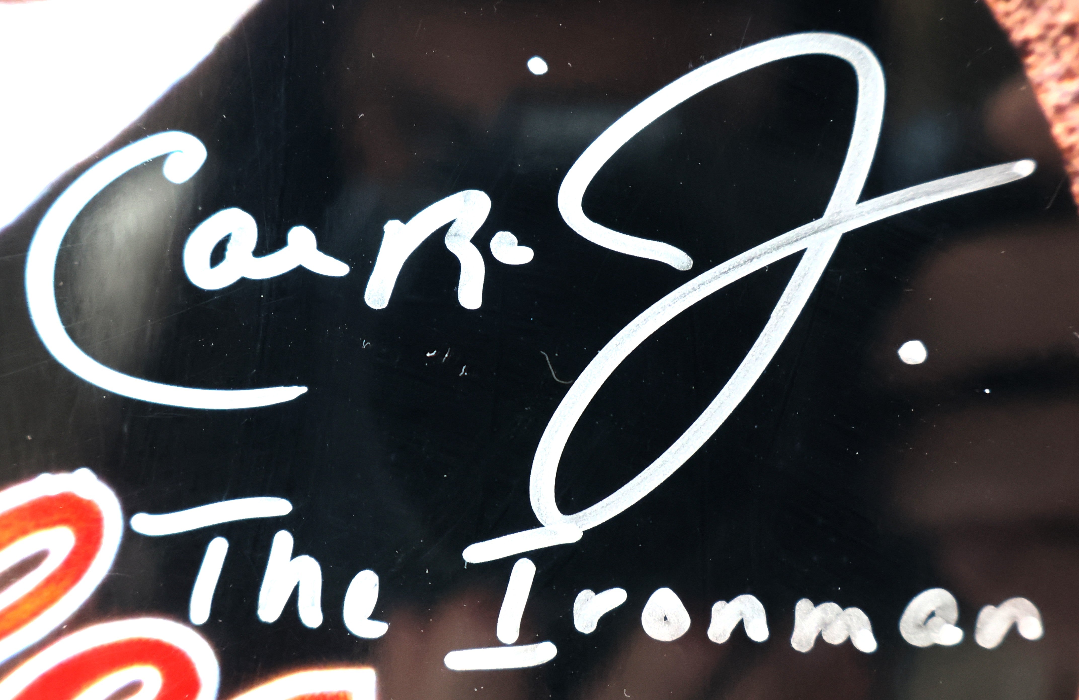 Cal Ripken Autographed/Inscribed "The Iron Man" 8x10 Framed Photo MLB COA