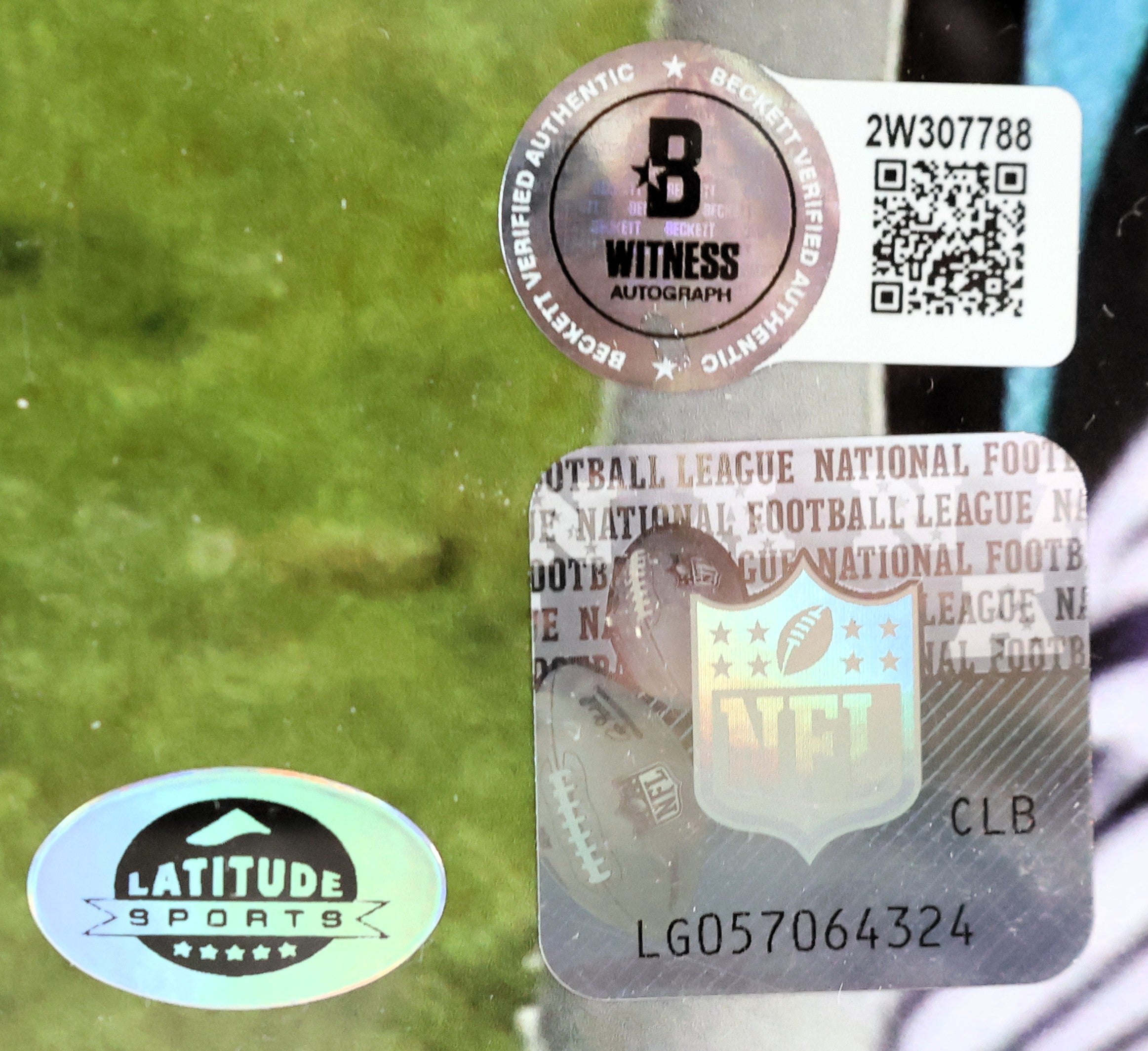 Von Miller Denver Broncos SB 50 Strip Sack Autographed 16x20 Photo Beckett COA