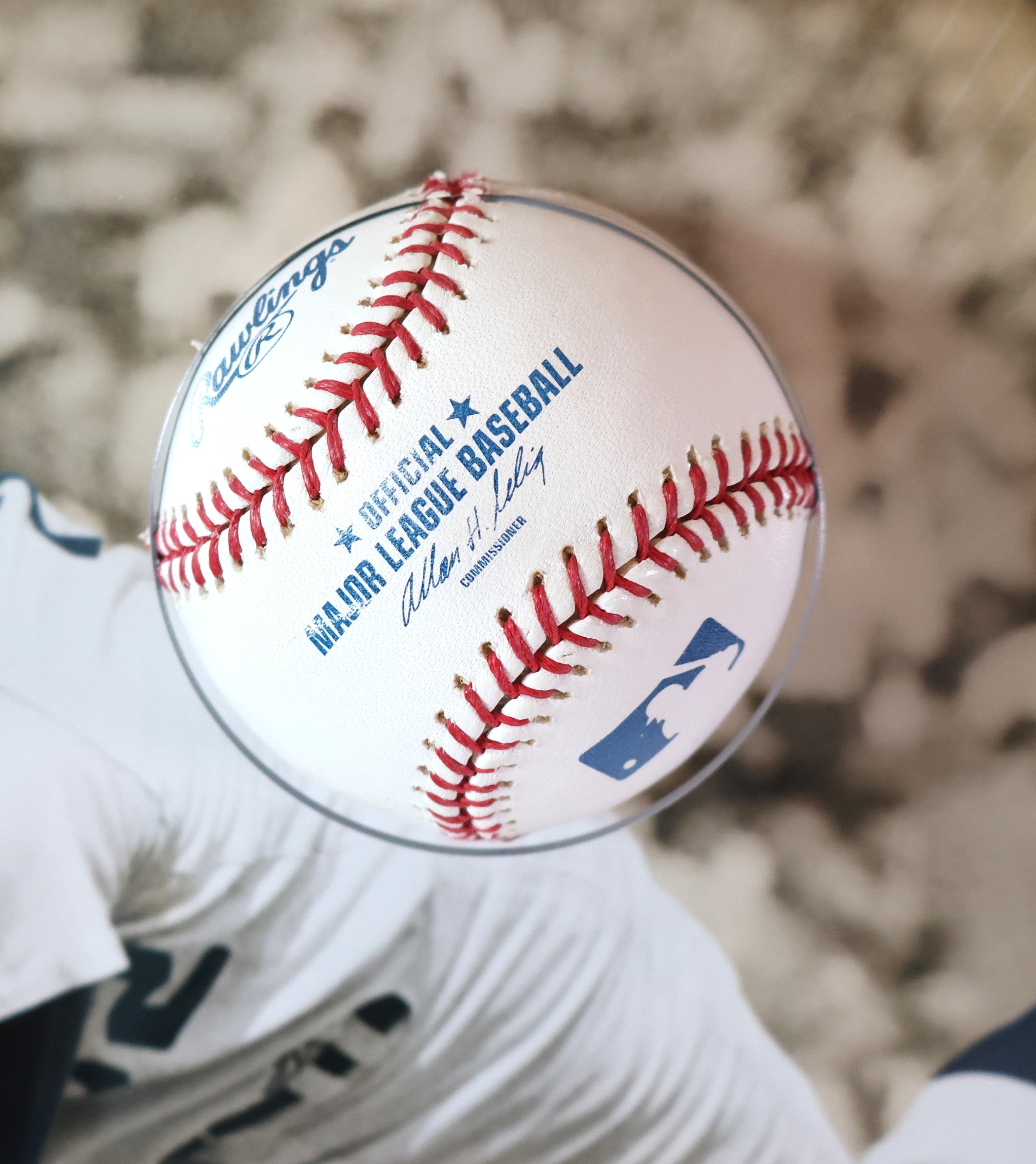 Sandy Koufax Autographed Image In Shadowbox w/ baseball Upper Deck