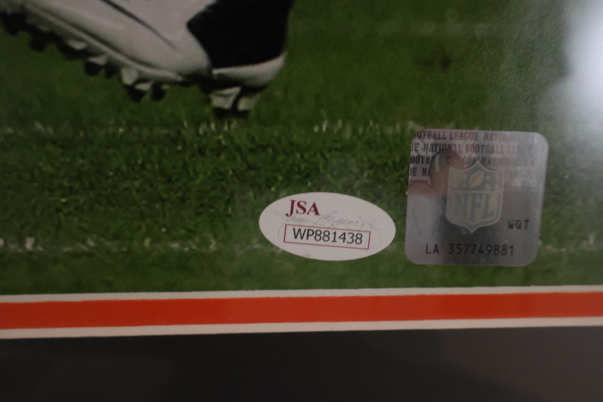 Emmanuel Sanders Autographed Denver Broncos 16x20 Photo (JSA & NFL COAs)