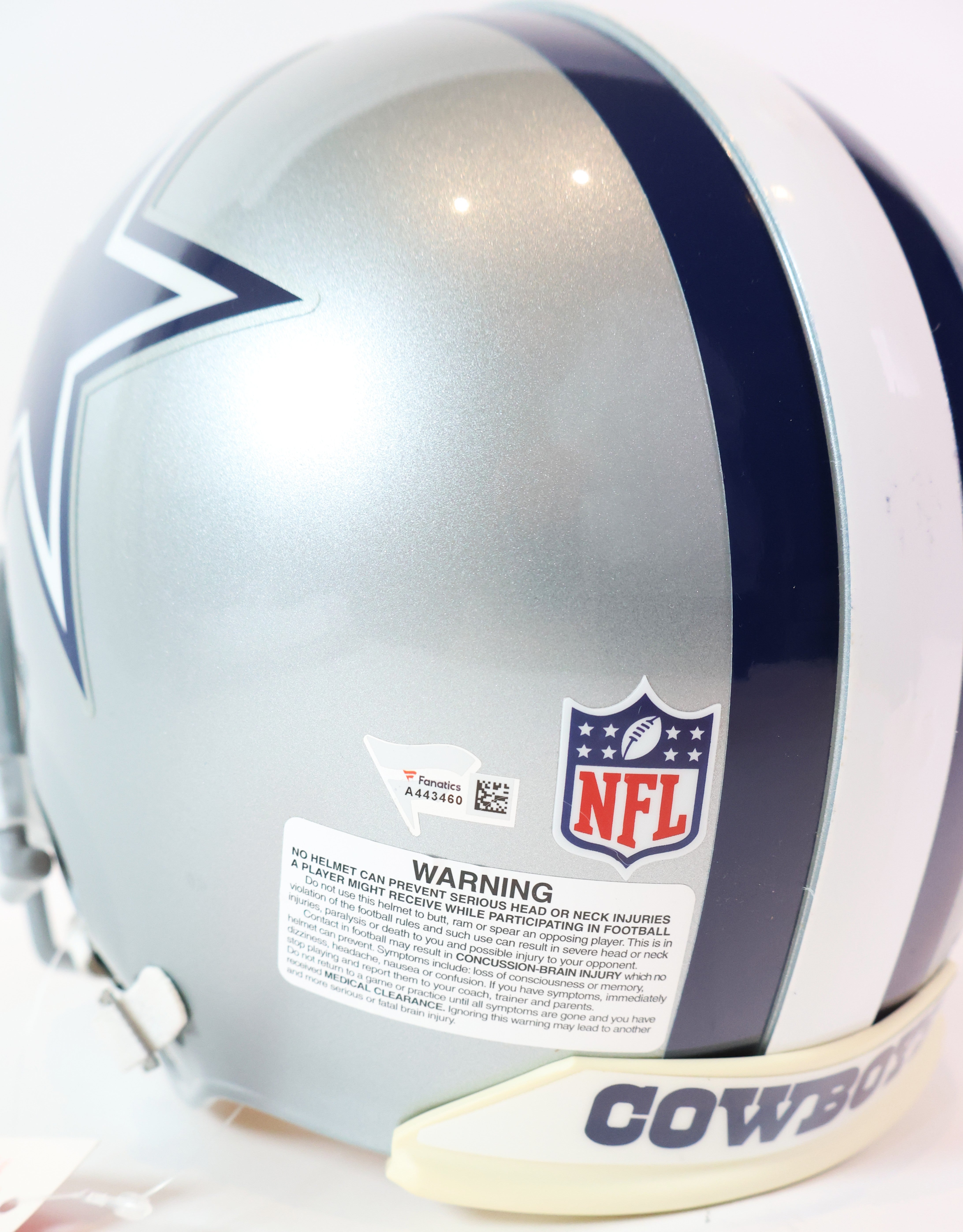 Roger Staubach Autographed/4X Inscribed Dallas Cowboys Pro Helmet w/case Fanatics COA