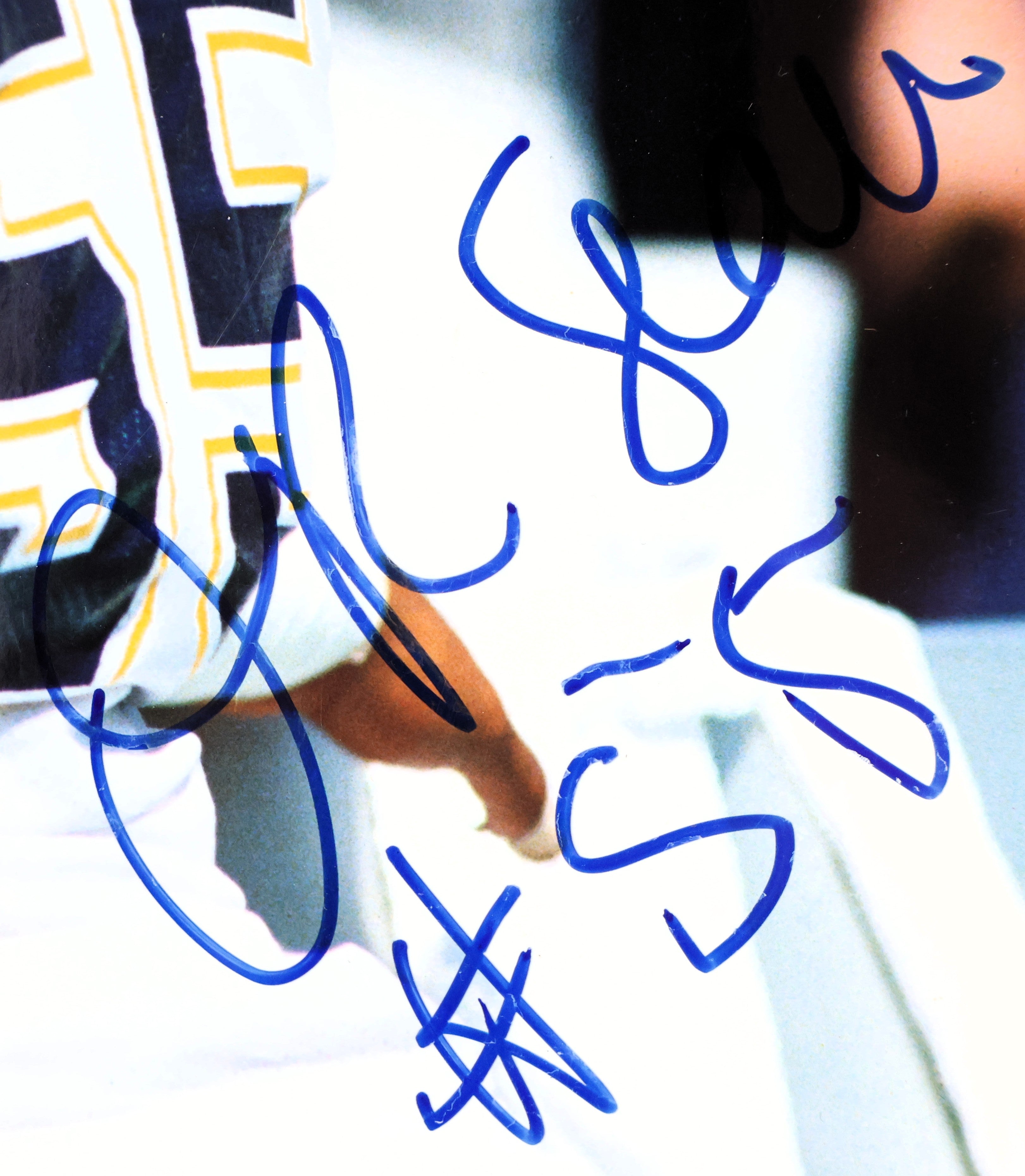 Junior Seau Autographed San Diego Chargers 8x10 Photo JSA COA