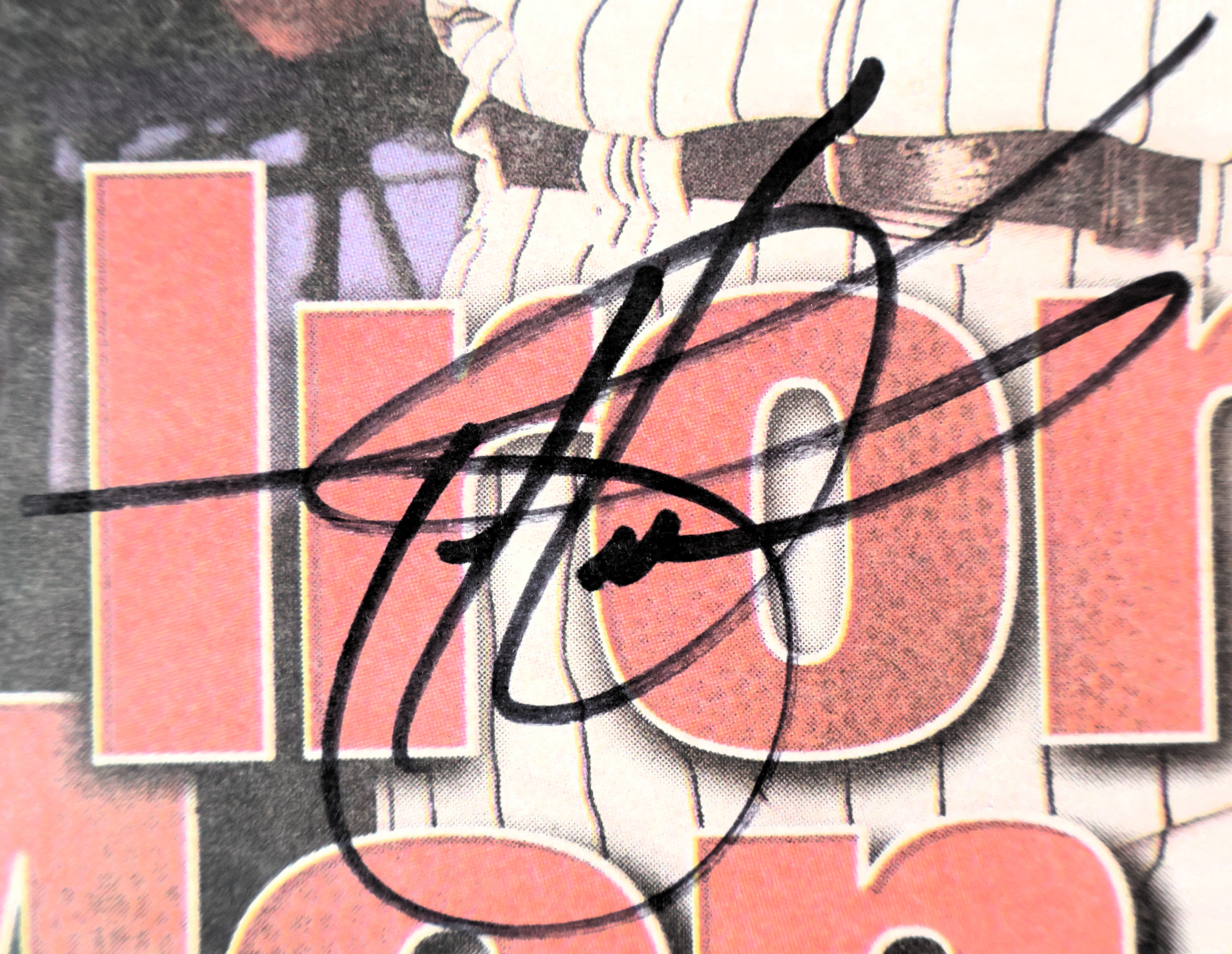 Todd Helton Autographed Baseball Weekly Newspaper JSA COA