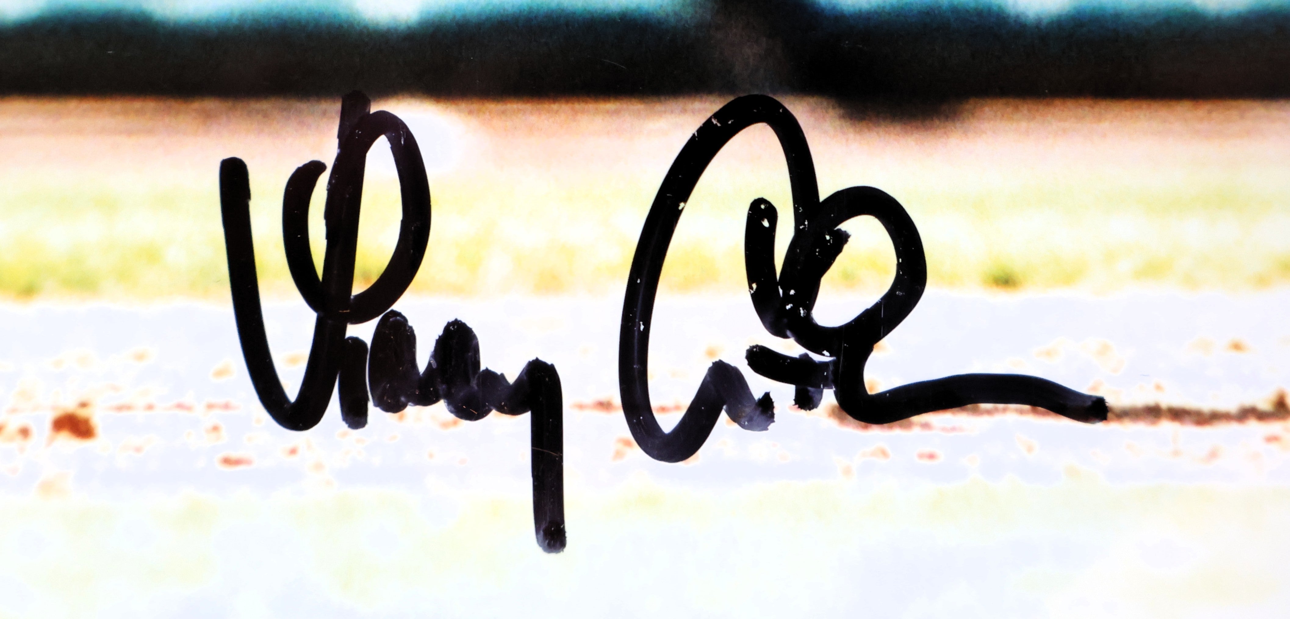 Vinny Castilla Autographed 8x10 Photo JSA COA