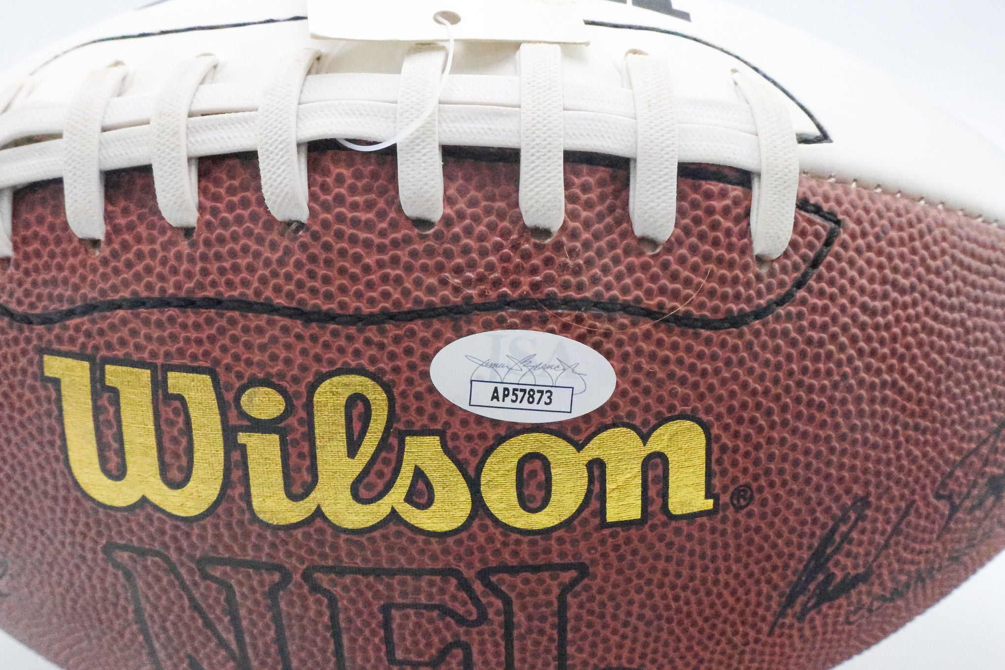 Sterling Sharpe Autographed Wilson Football