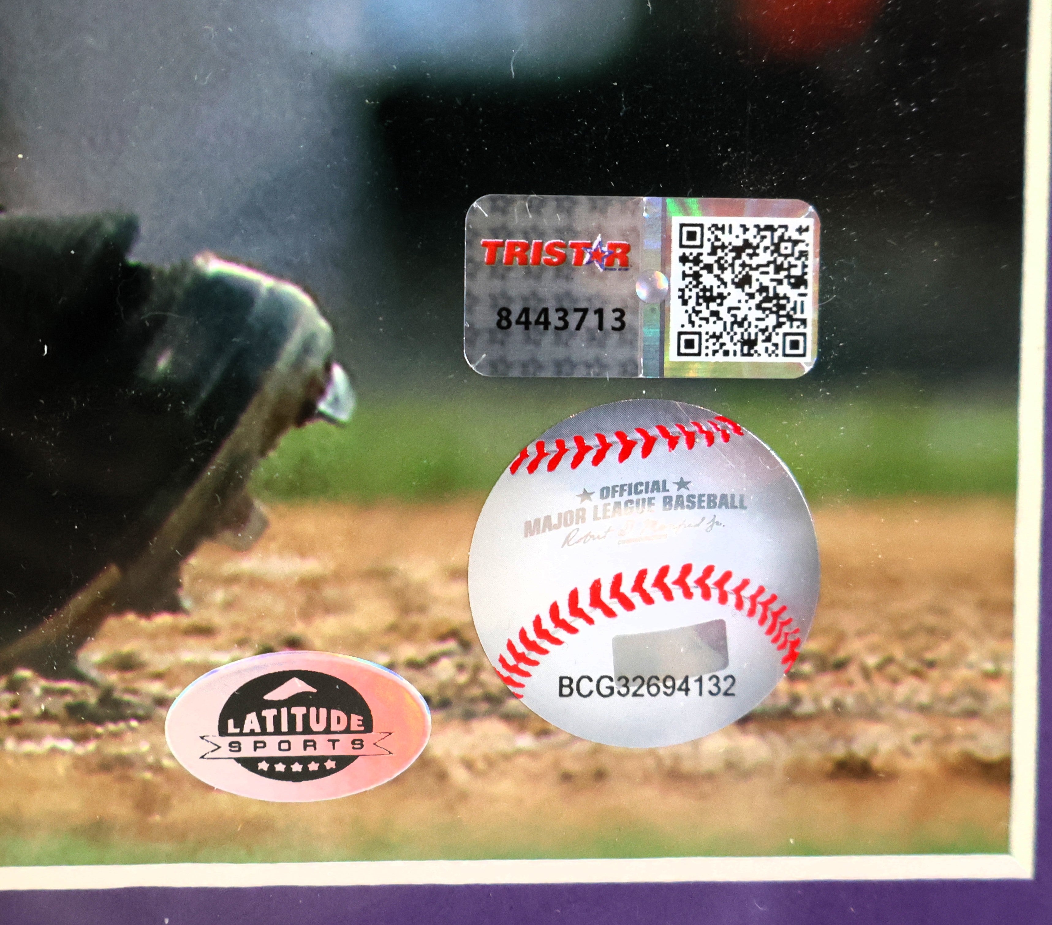 Todd Helton Autographed 16x20 Photo - Deluxe Framed 24x33.5 Display | LSM Certified