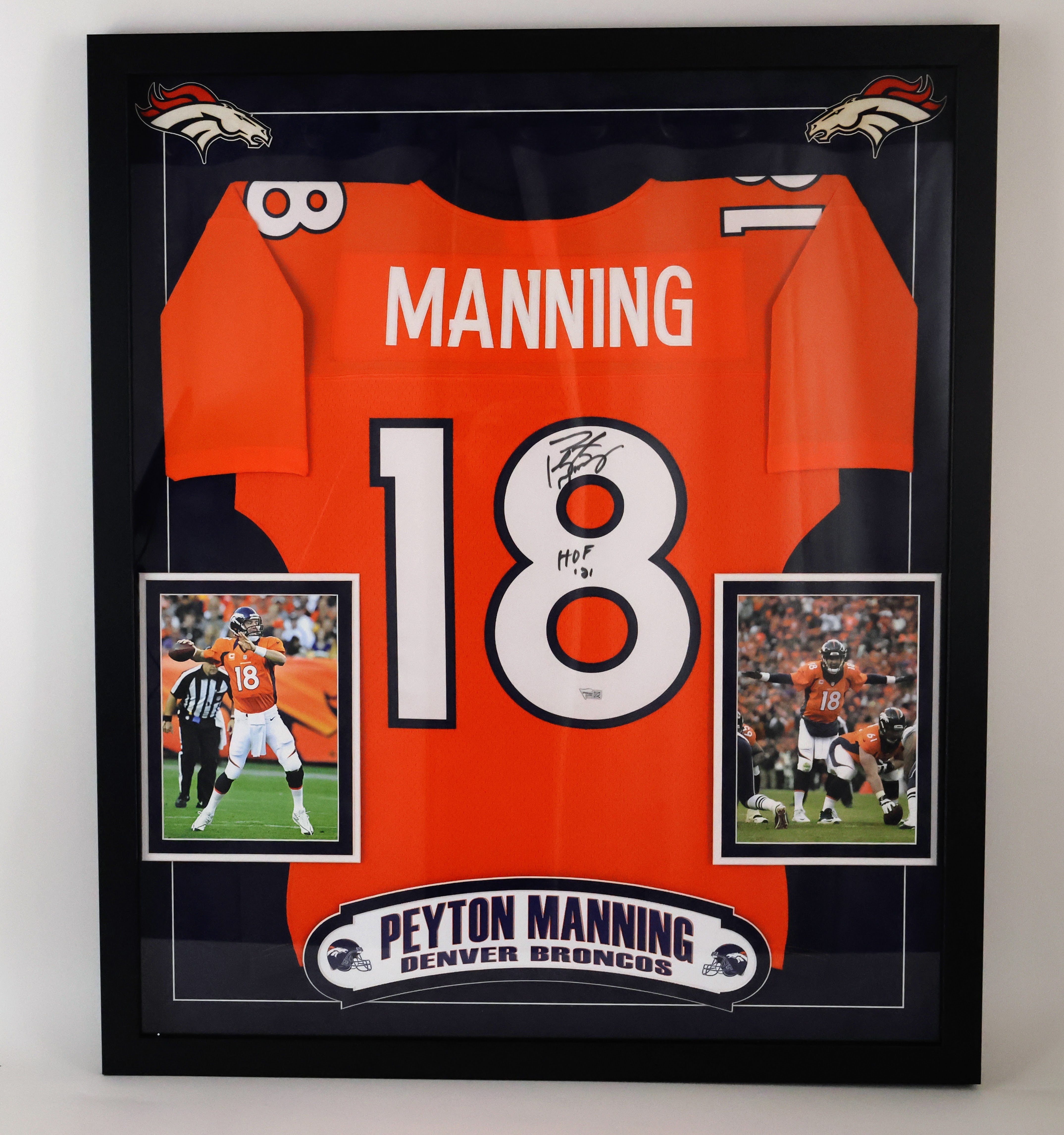 Custom Jersey Framing - Deluxe Option