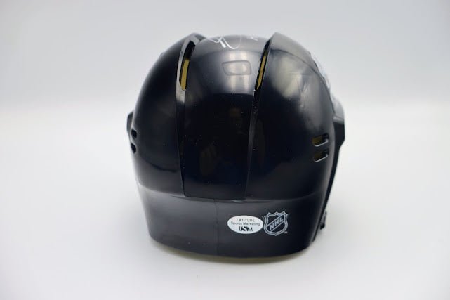Joe Sakic Autographed black Colorado Avalanche Mini Helmet Inscribed