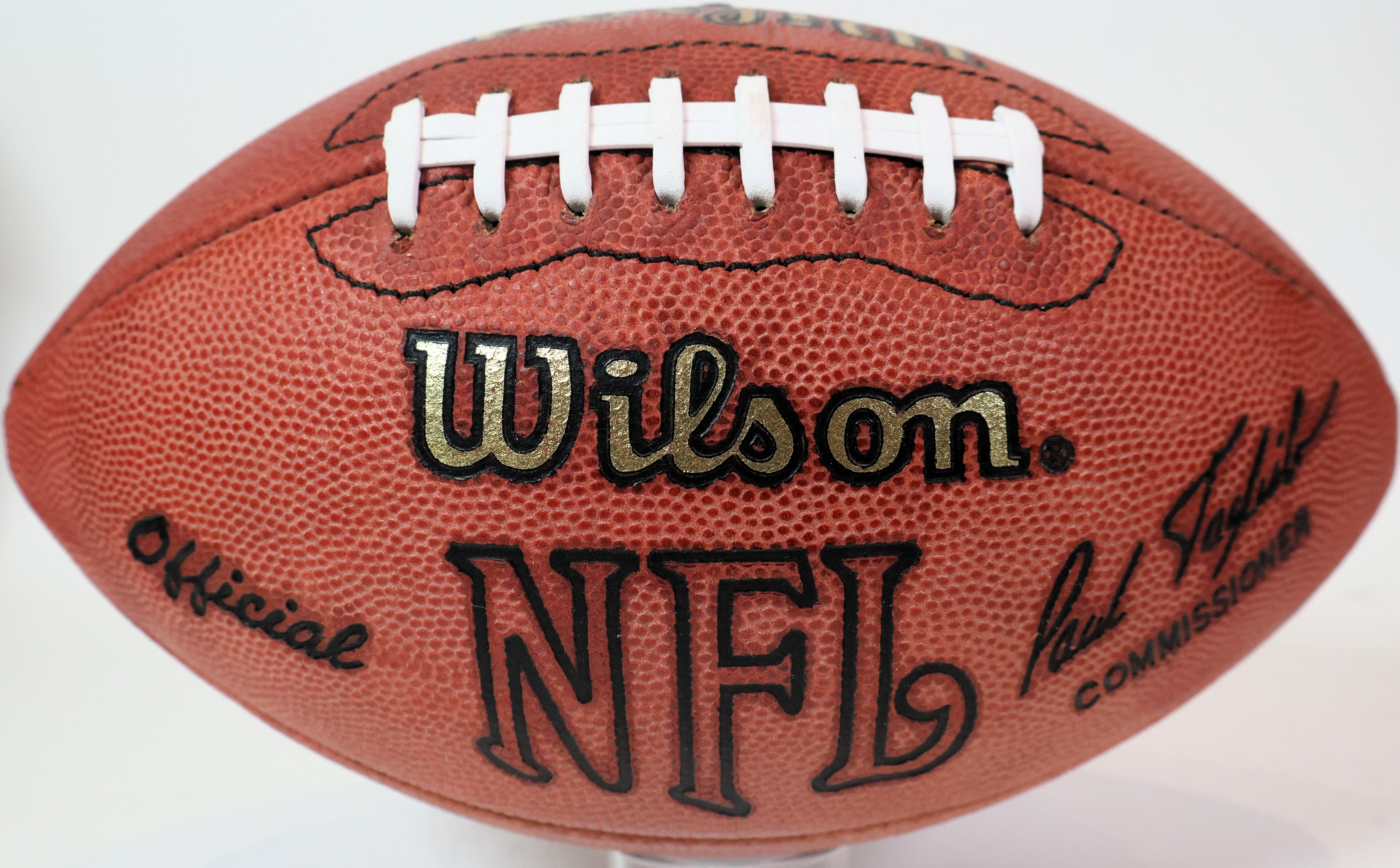 John Elway Autographed Denver Broncos NFL Game Ball - Super Bowl XXXIII MVP Inscription - Beckett Certified