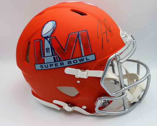 Joe Burrow Autographed Cincinnati Bengals Super Bowl LVl PRO Helmet