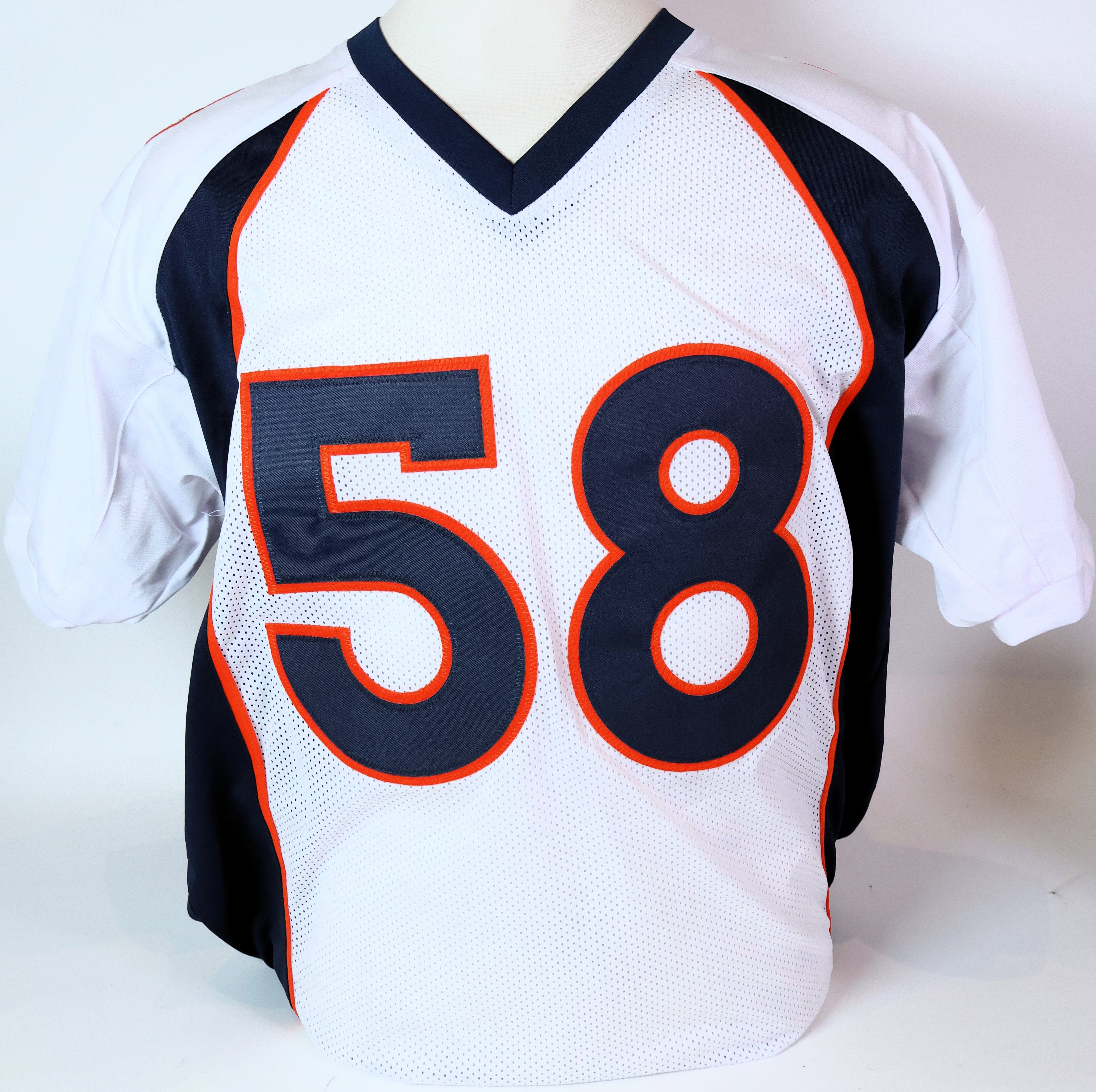 Von Miller Autographed Denver Broncos White Jersey Beckett COA