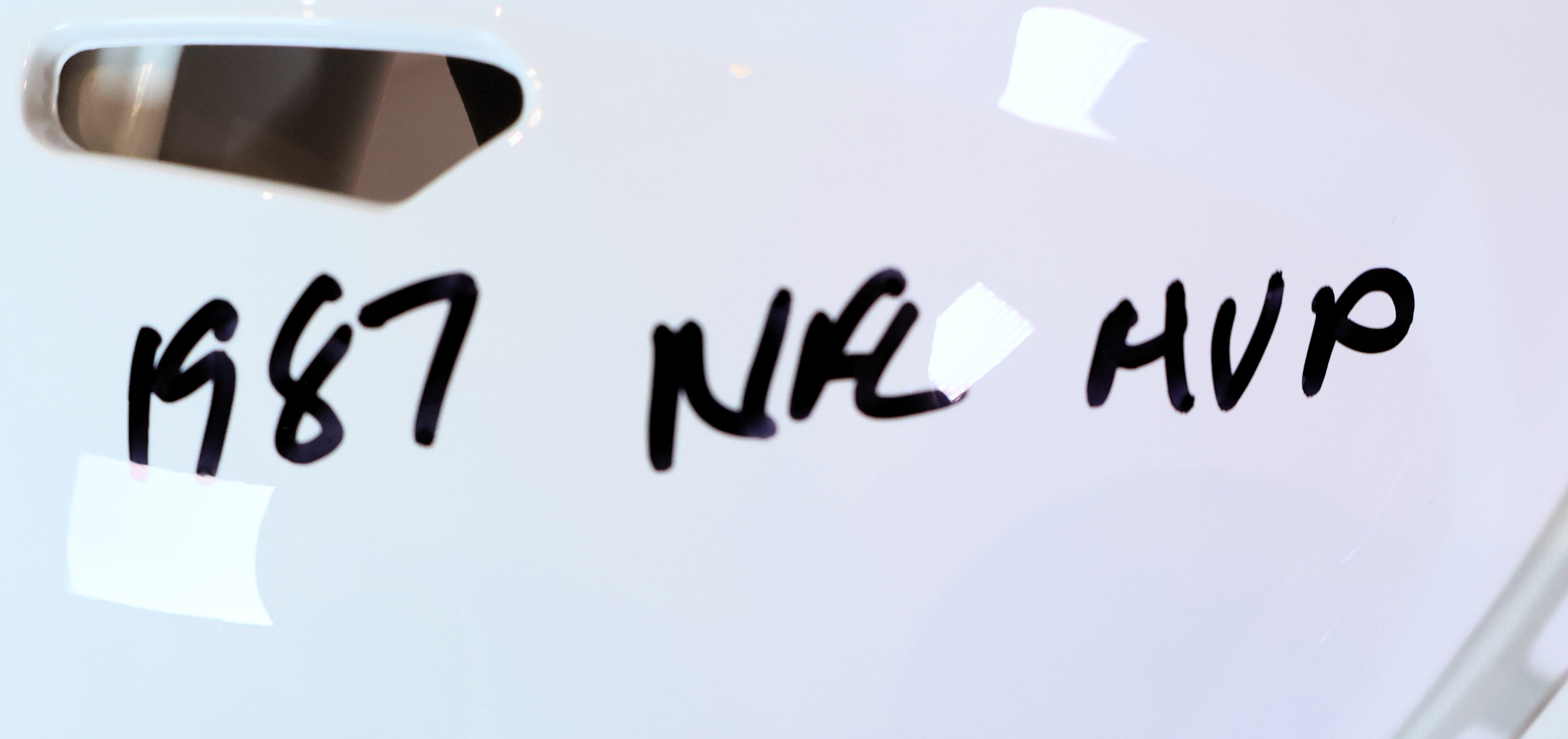 John Elway Autographed Denver Broncos Speed Pro Snowcapped Helmet Inscribed "1987 NFL MVP" Beckett COA