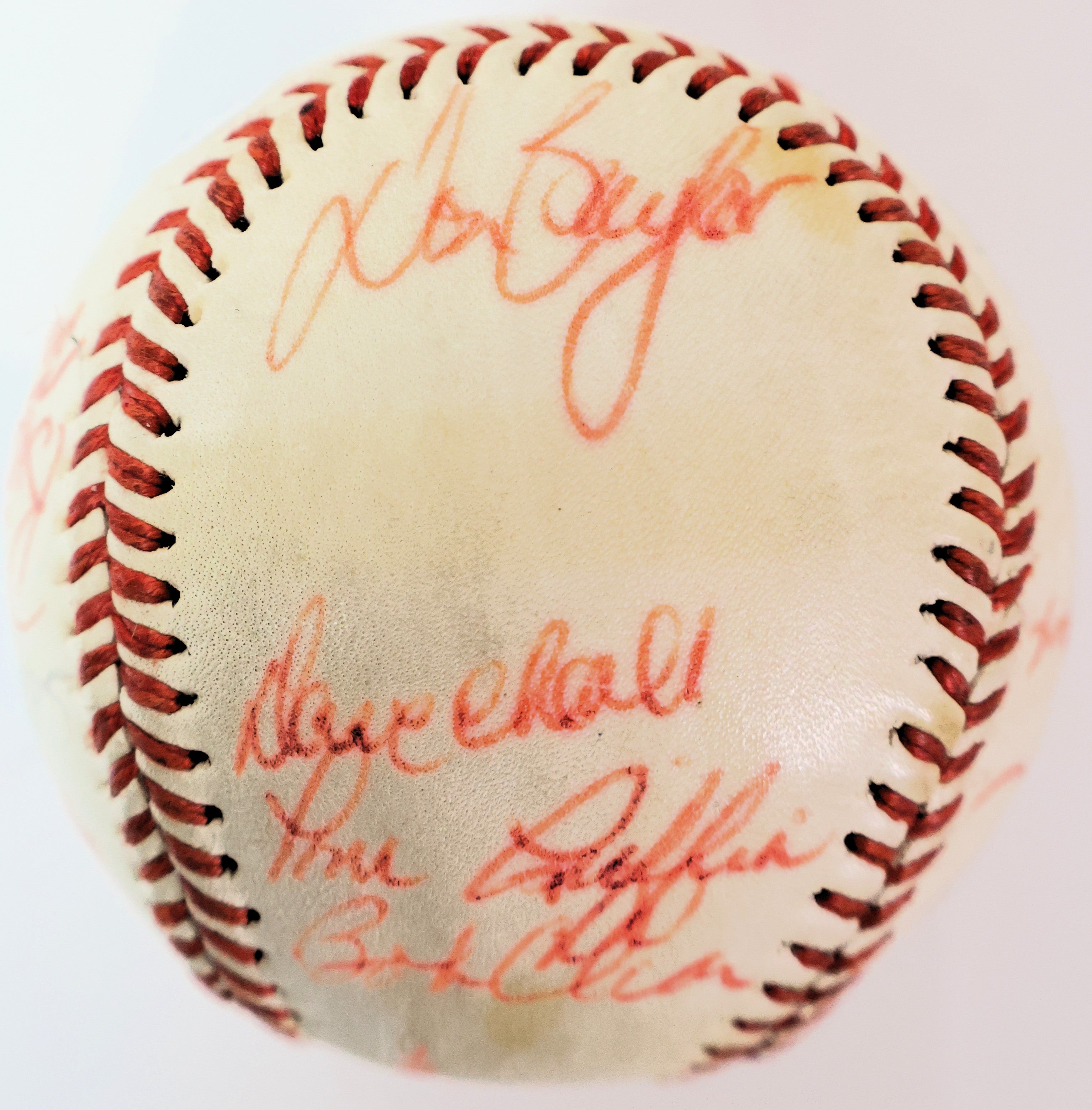 1978 California Angels Team Signed Baseball - 19 Authentic Signatures with JSA Authentication