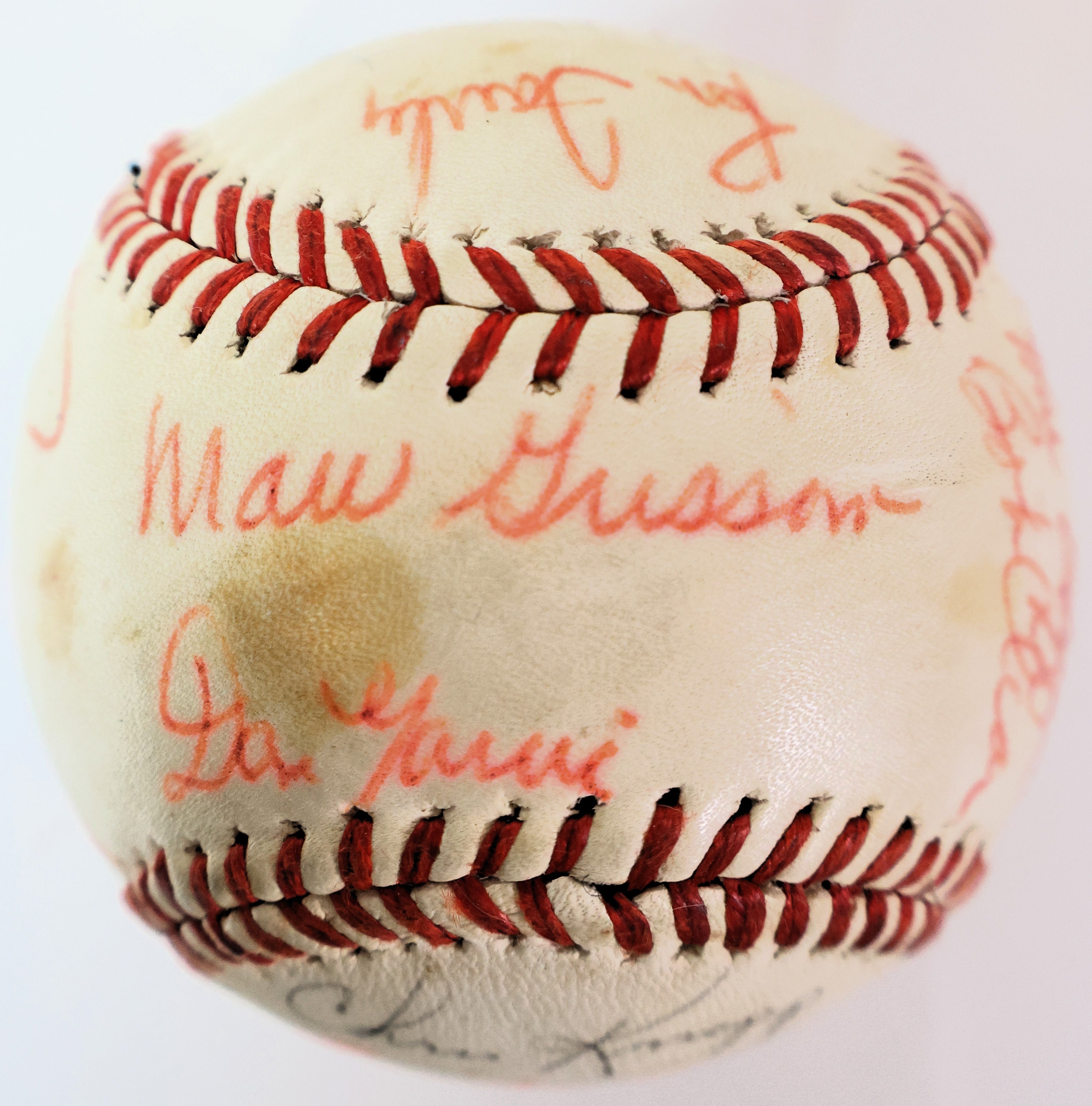 1978 California Angels Team Signed Baseball - 19 Authentic Signatures with JSA Authentication