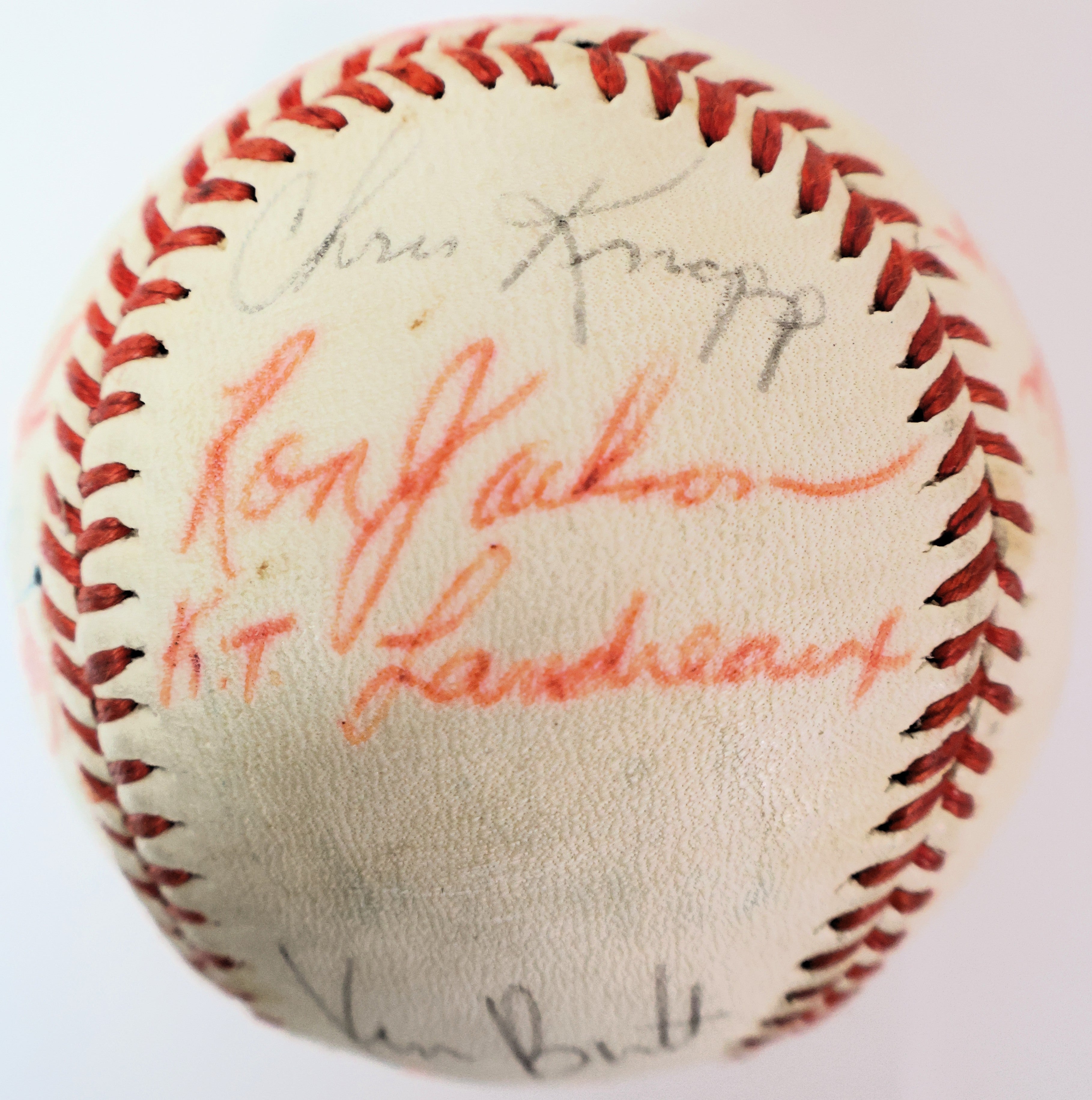 1978 California Angels Team Signed Baseball - 19 Authentic Signatures with JSA Authentication